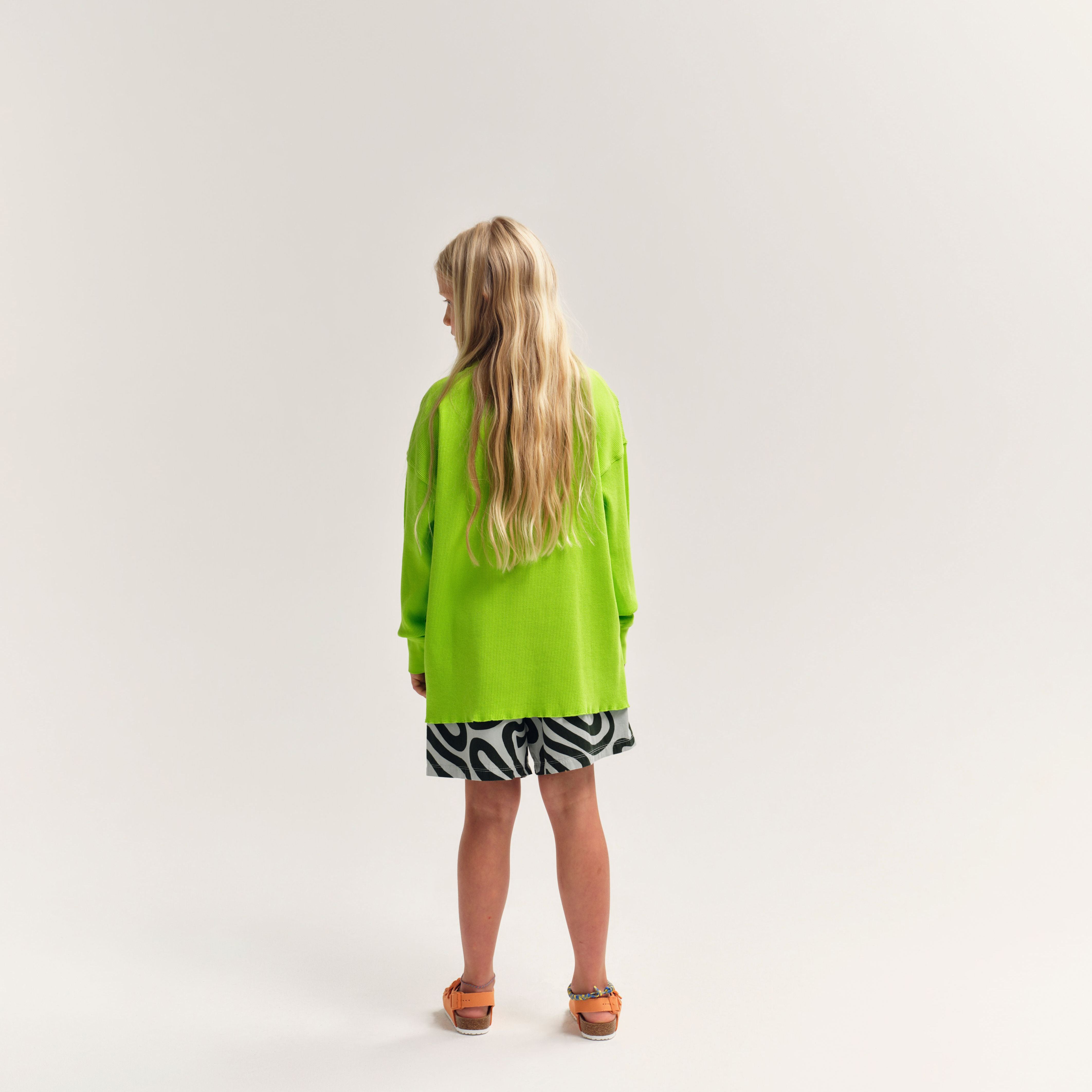 Boys & Girls Green Cotton T-Shirt