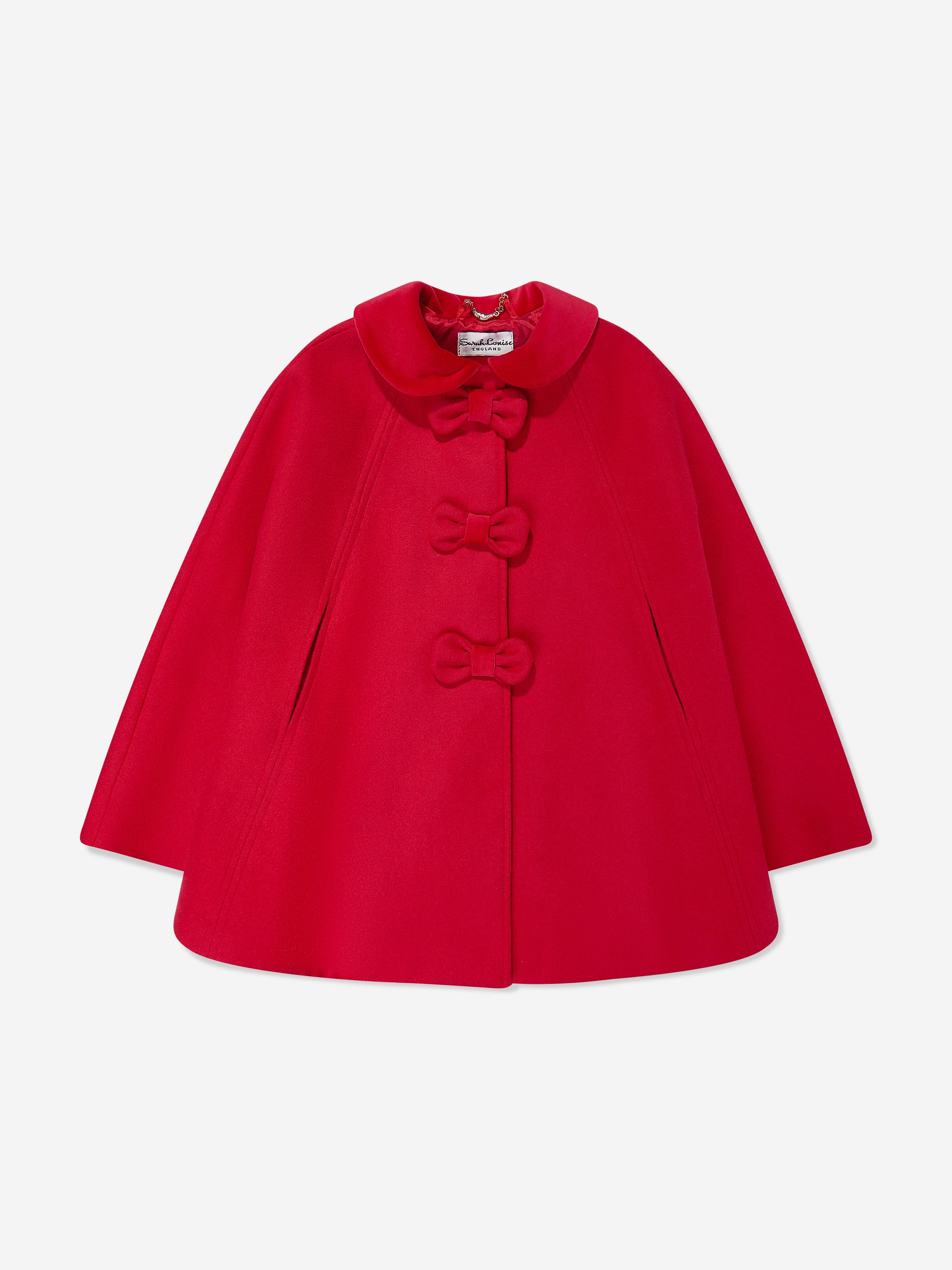 Girls Cape in Red