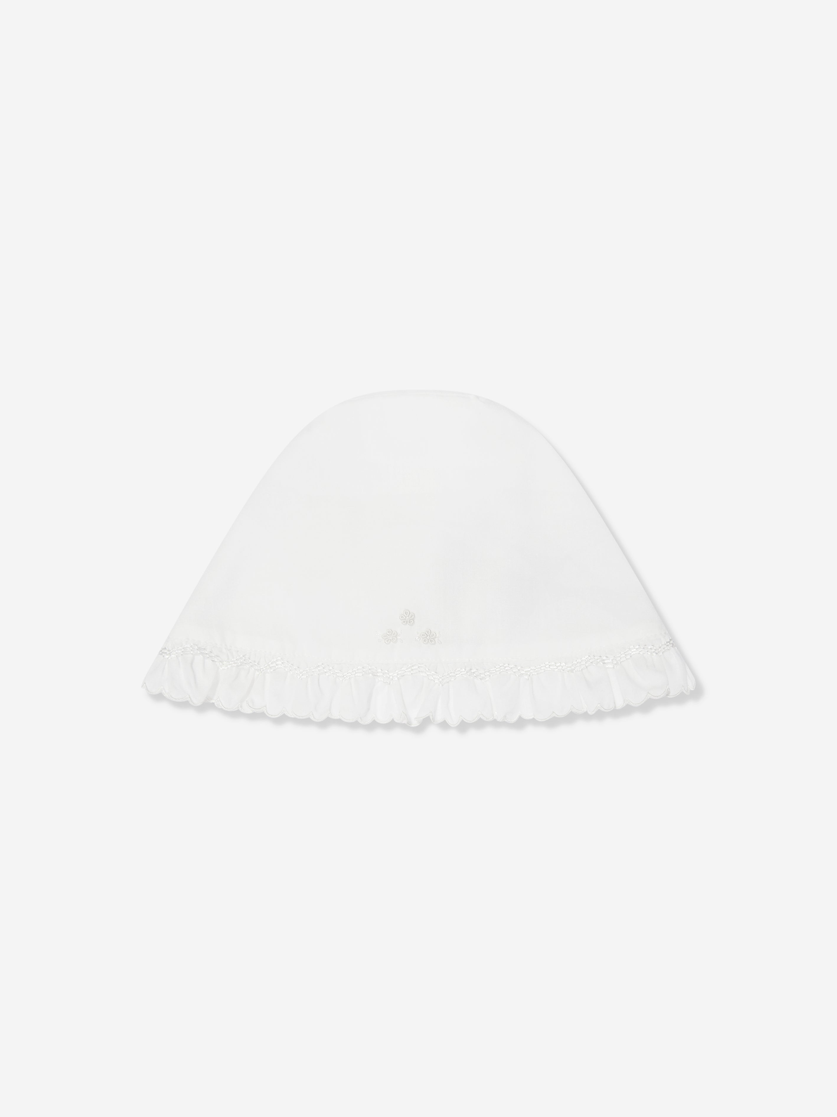 Sarah Louise Baby Bubble Romper And Bonnet in Ivory