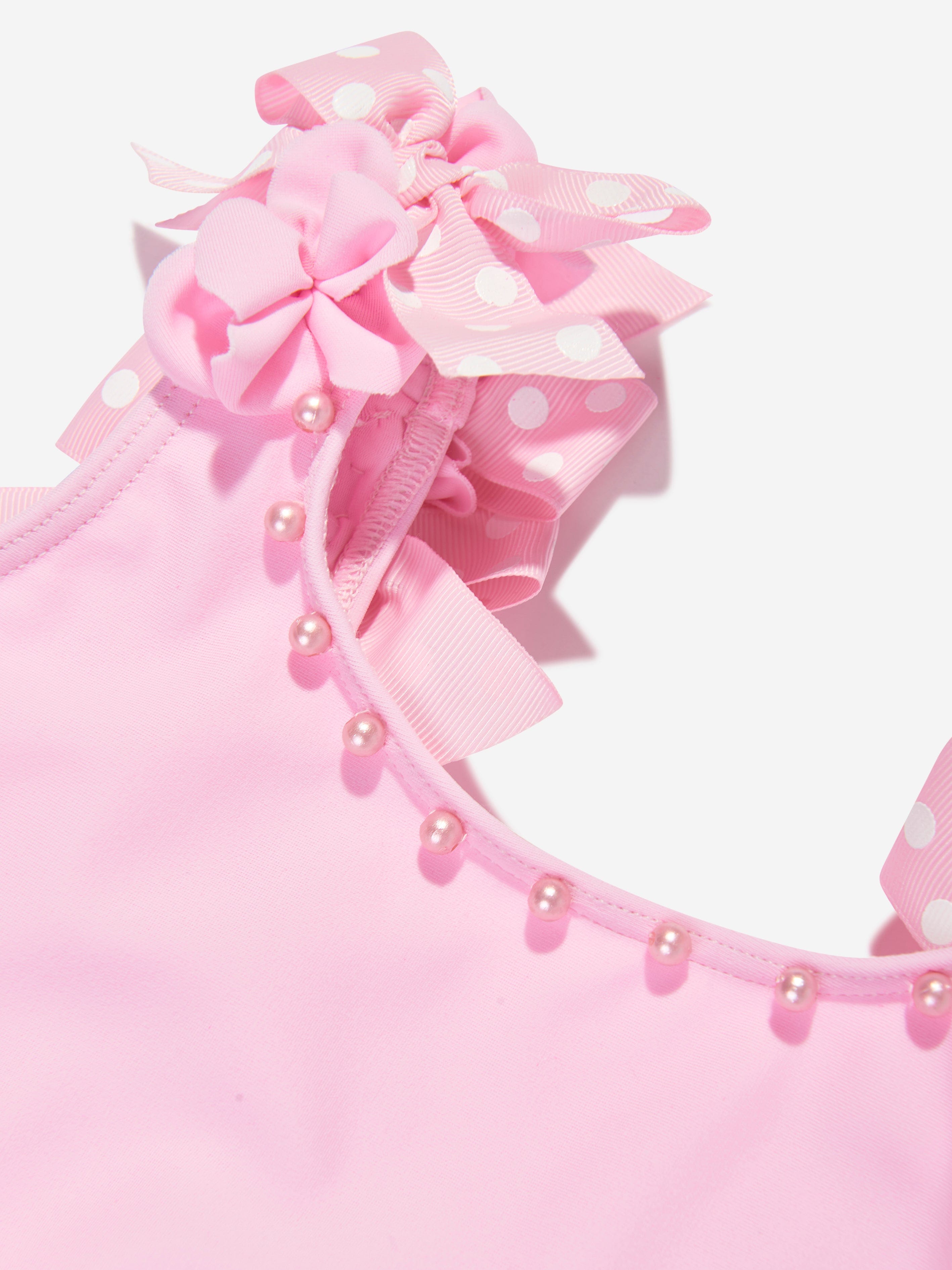 Selini Action Girls Tutu Swimsuit in Pink