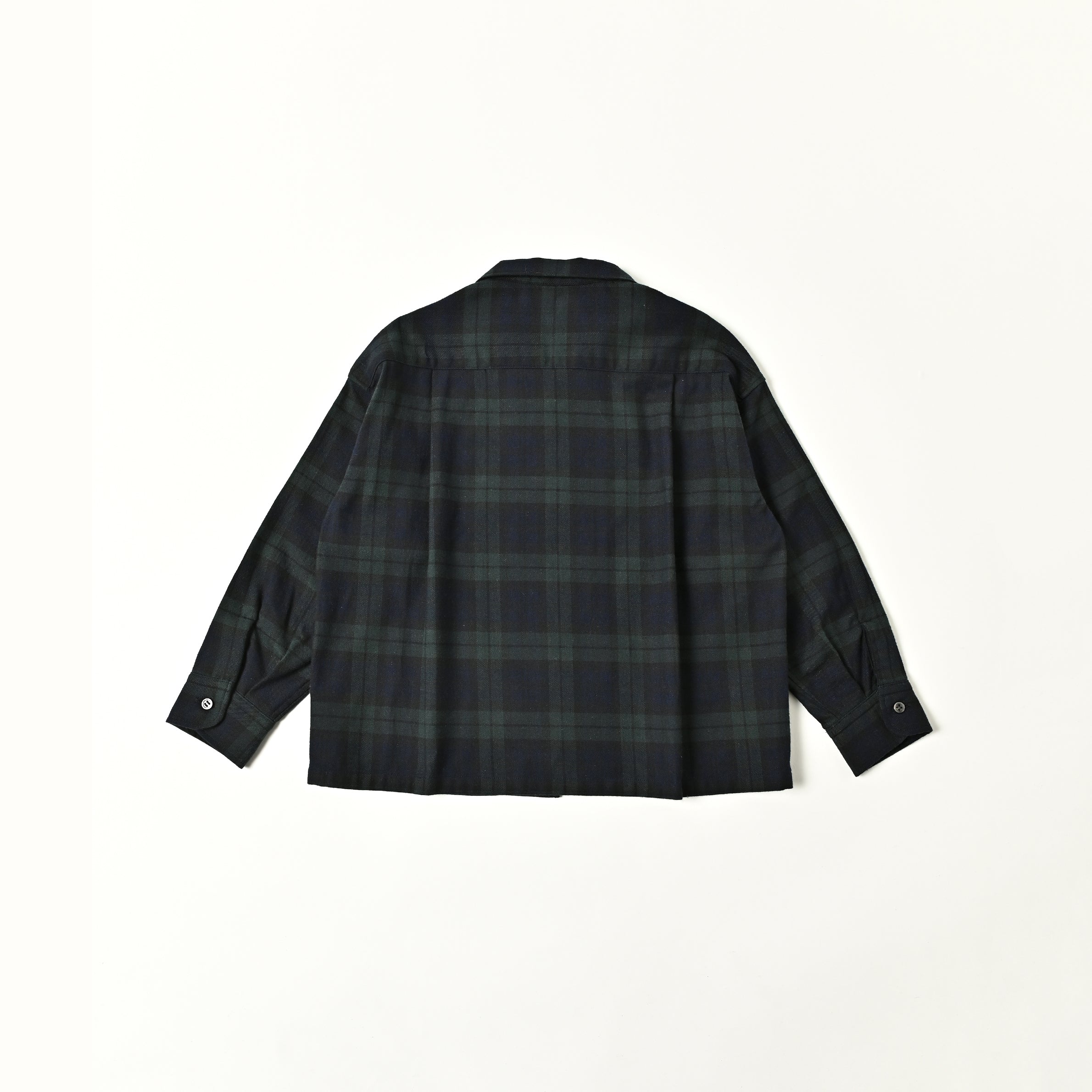 Boys & Girls Green Check Cotton Shirt