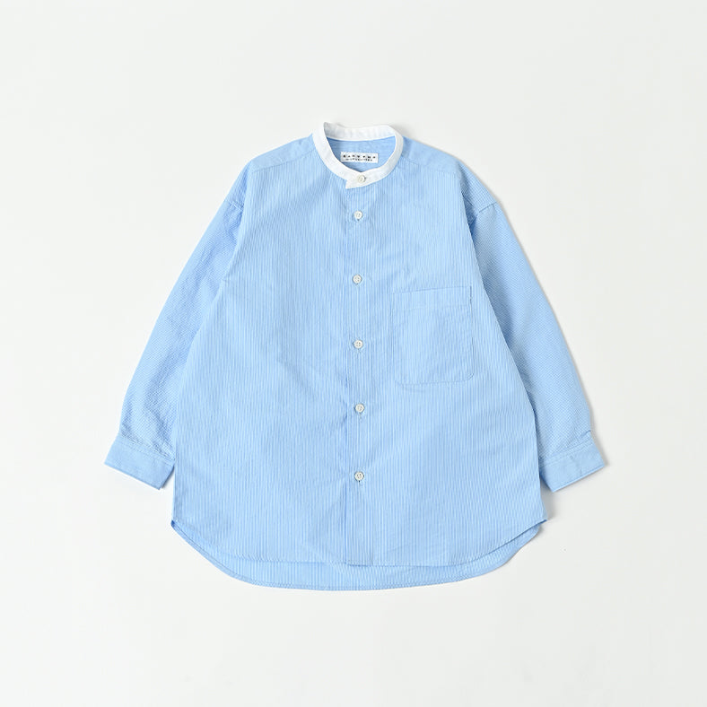 Boys & Girls Blue Stripes Cotton Shirt