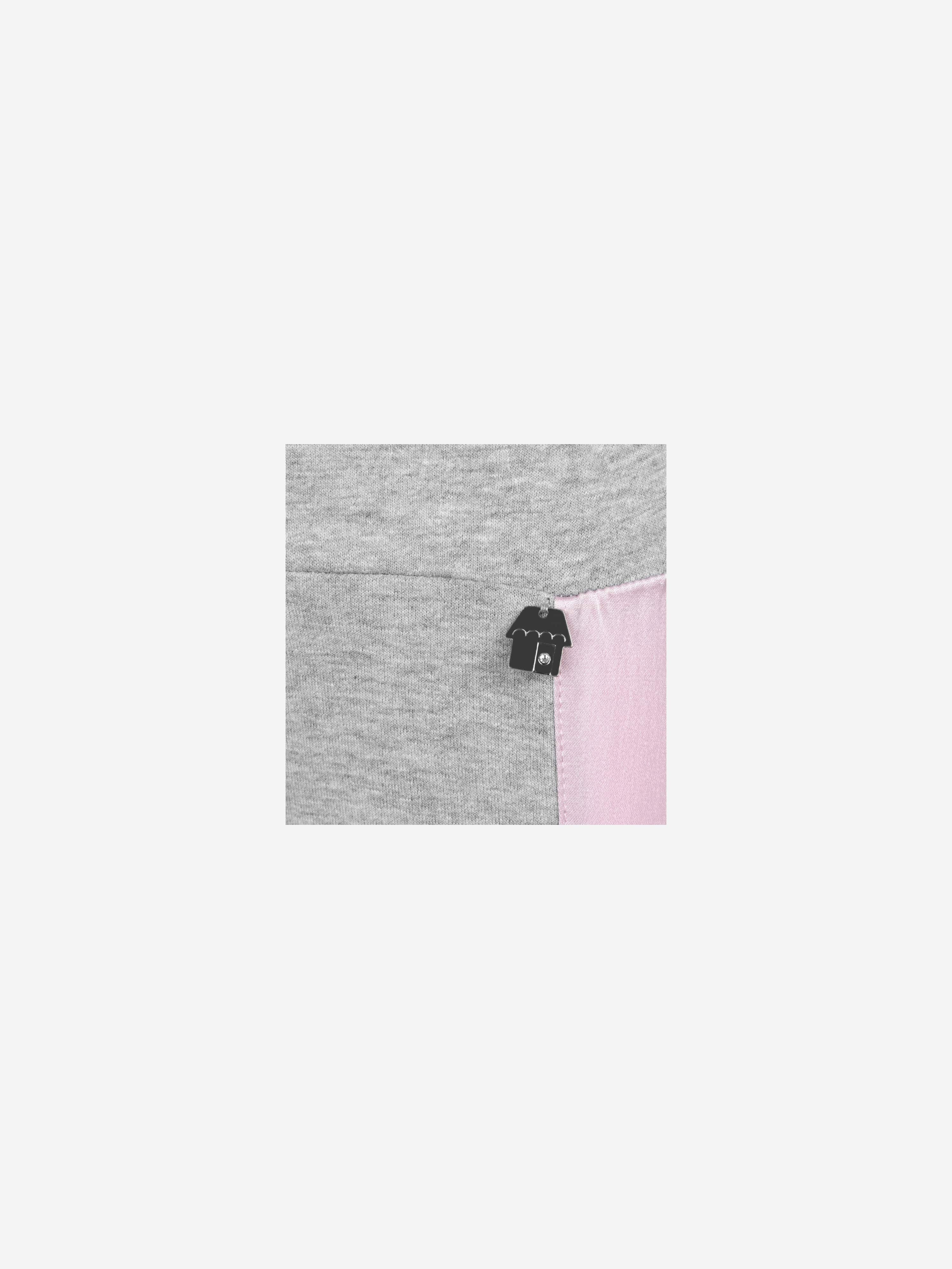 Simonetta Grey & Pink Jersey Bottoms