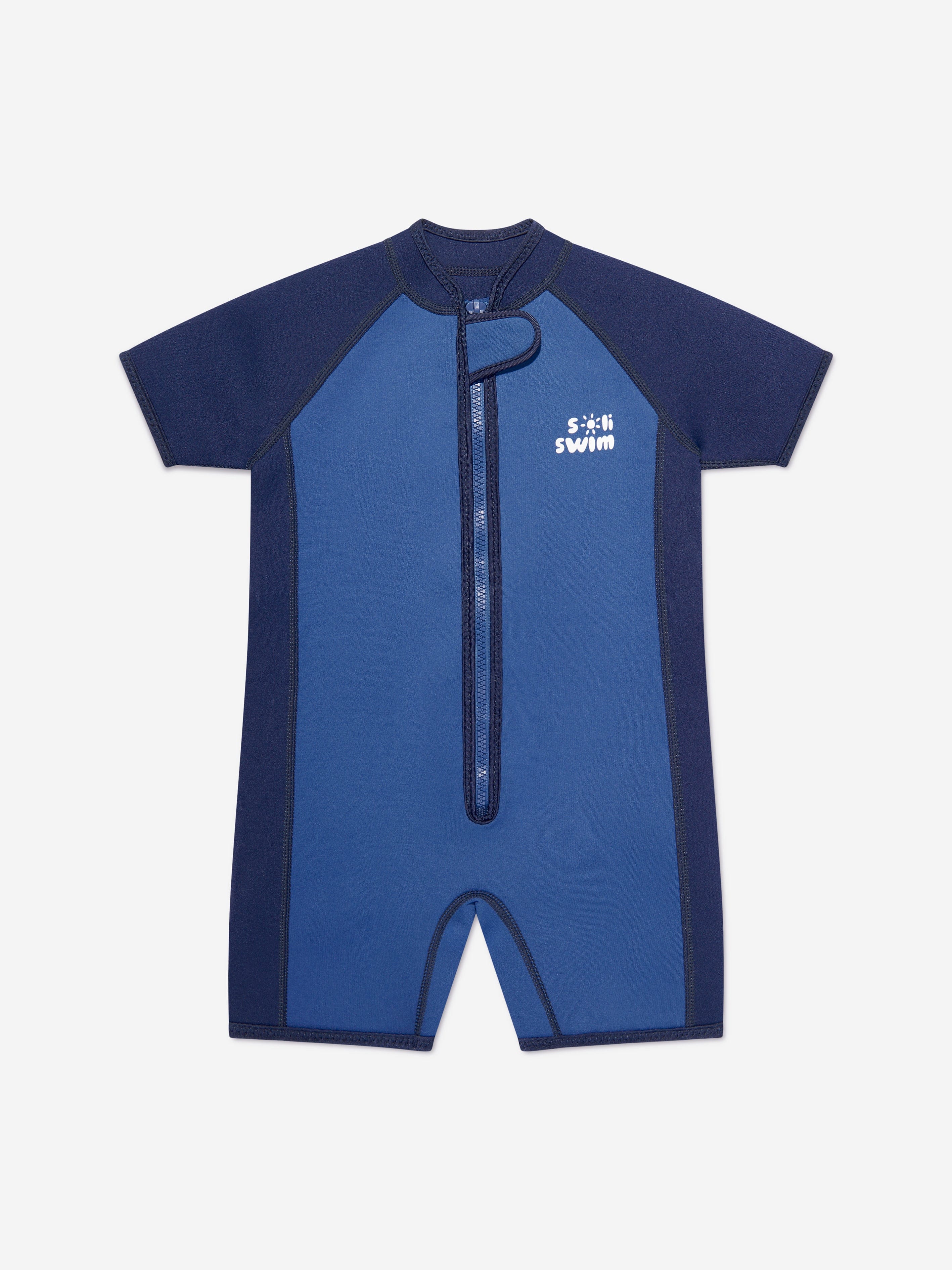 Soli Swim Boys Sun Protective Swim Suit (UPF50+) in Blue