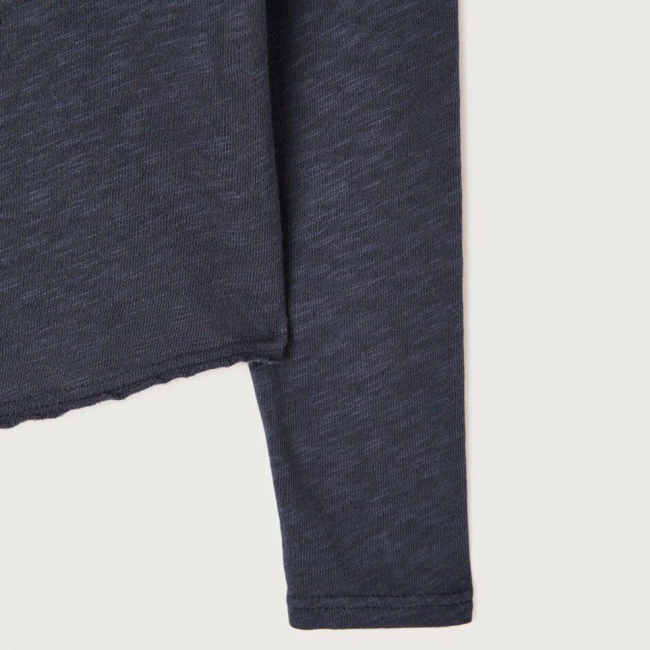 Women Navy Cotton T-Shirt