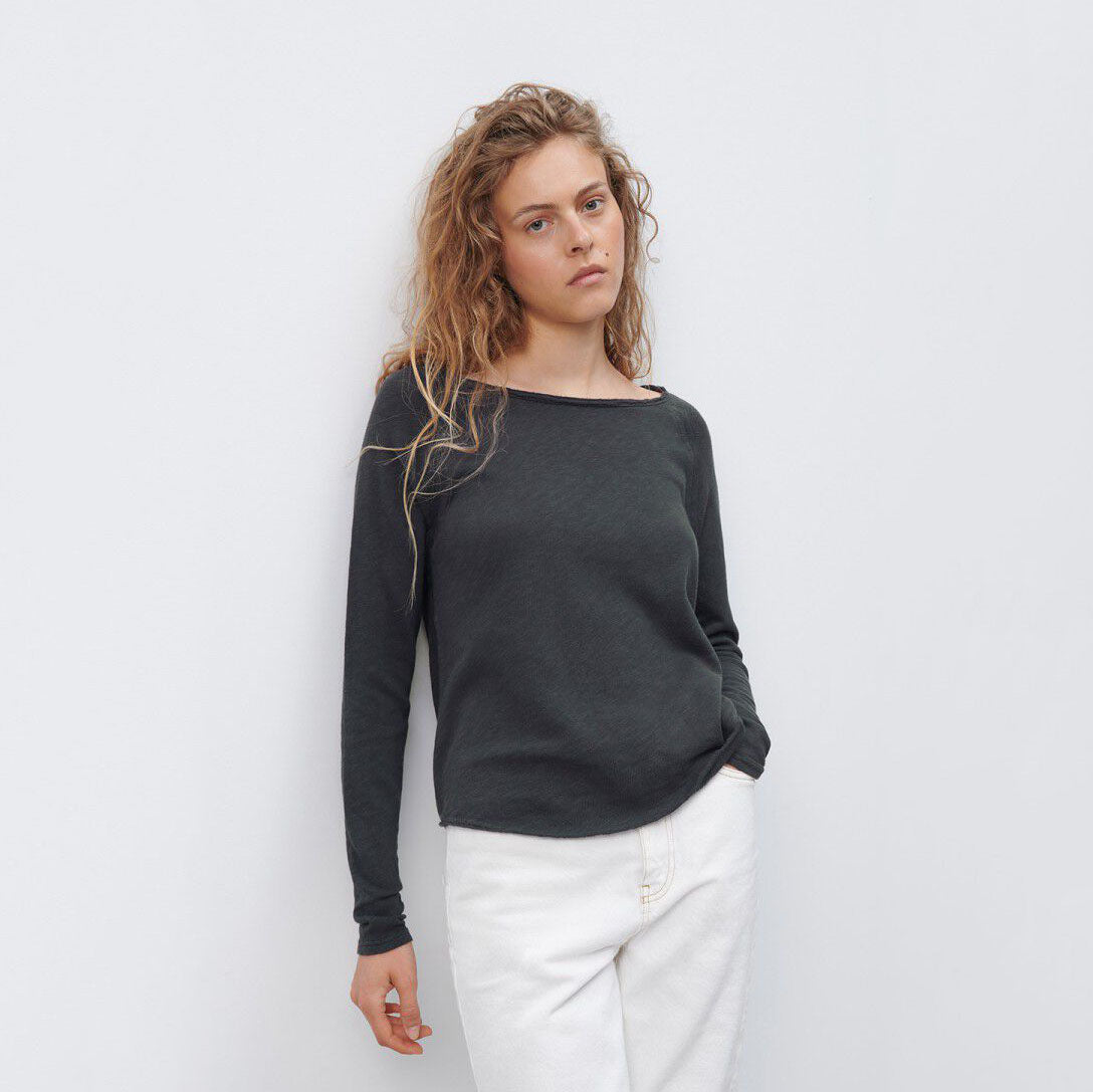 Women Navy Cotton T-Shirt
