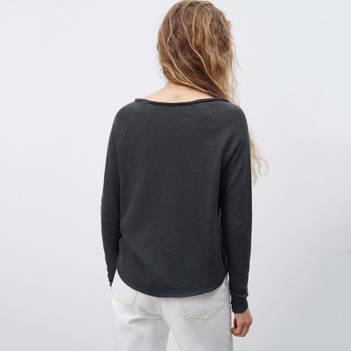 Women Navy Cotton T-Shirt