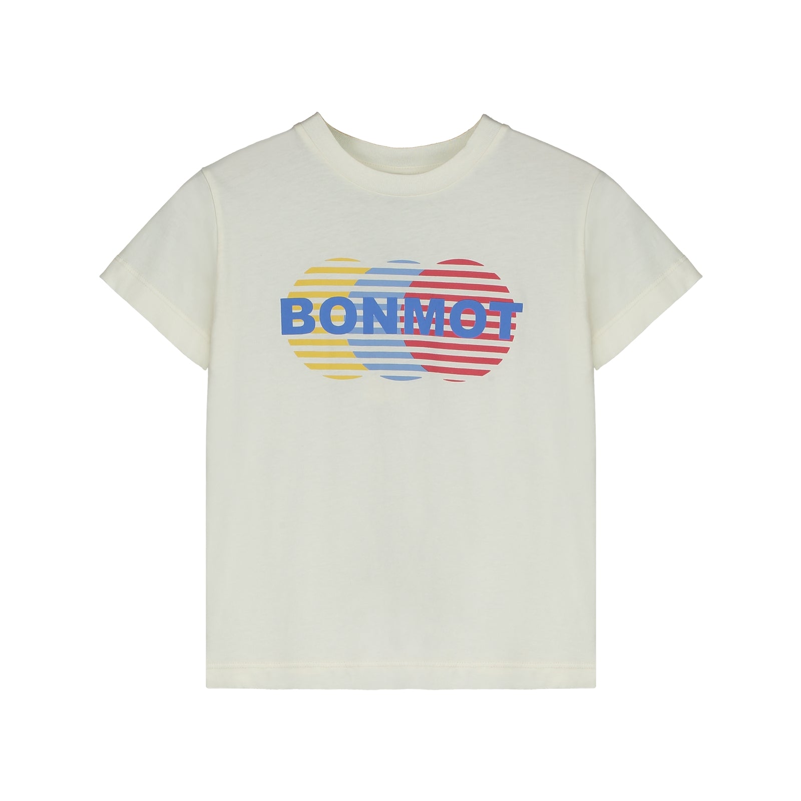 Boys & Girls White Logo Cotton T-Shirt