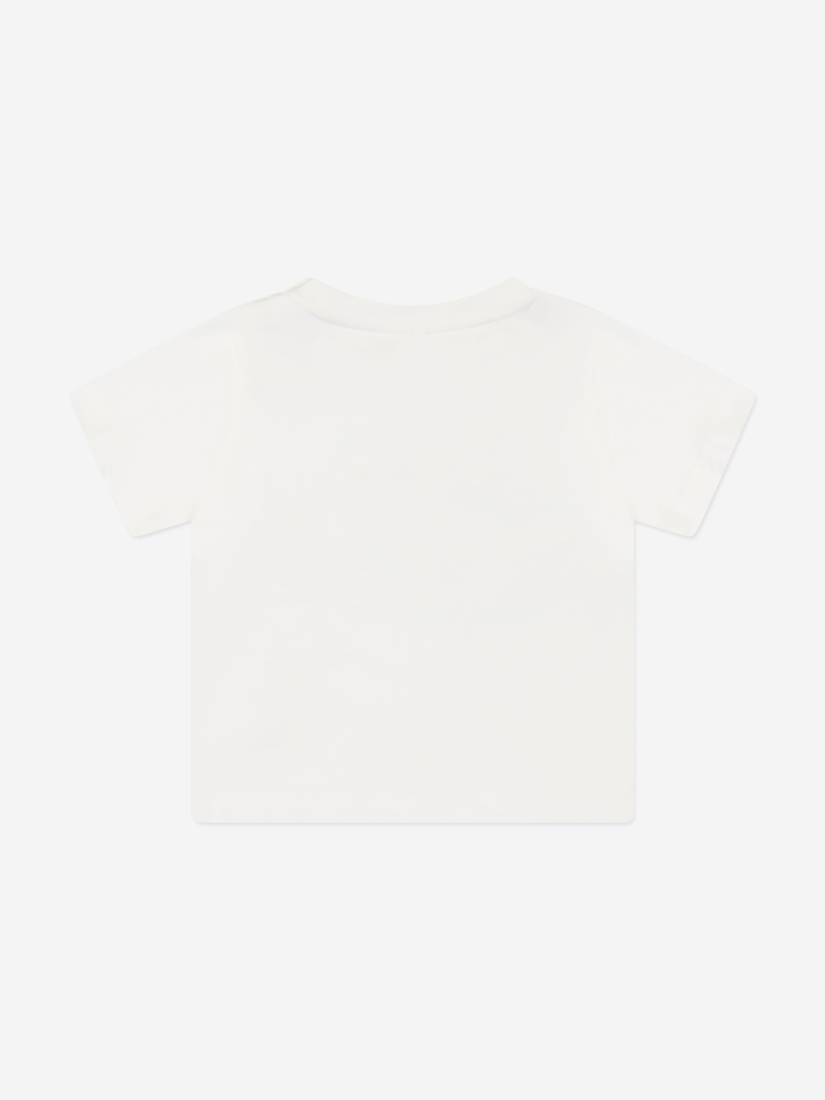 Stella McCartney Baby Boys Outer Here T-Shirt in Ivory