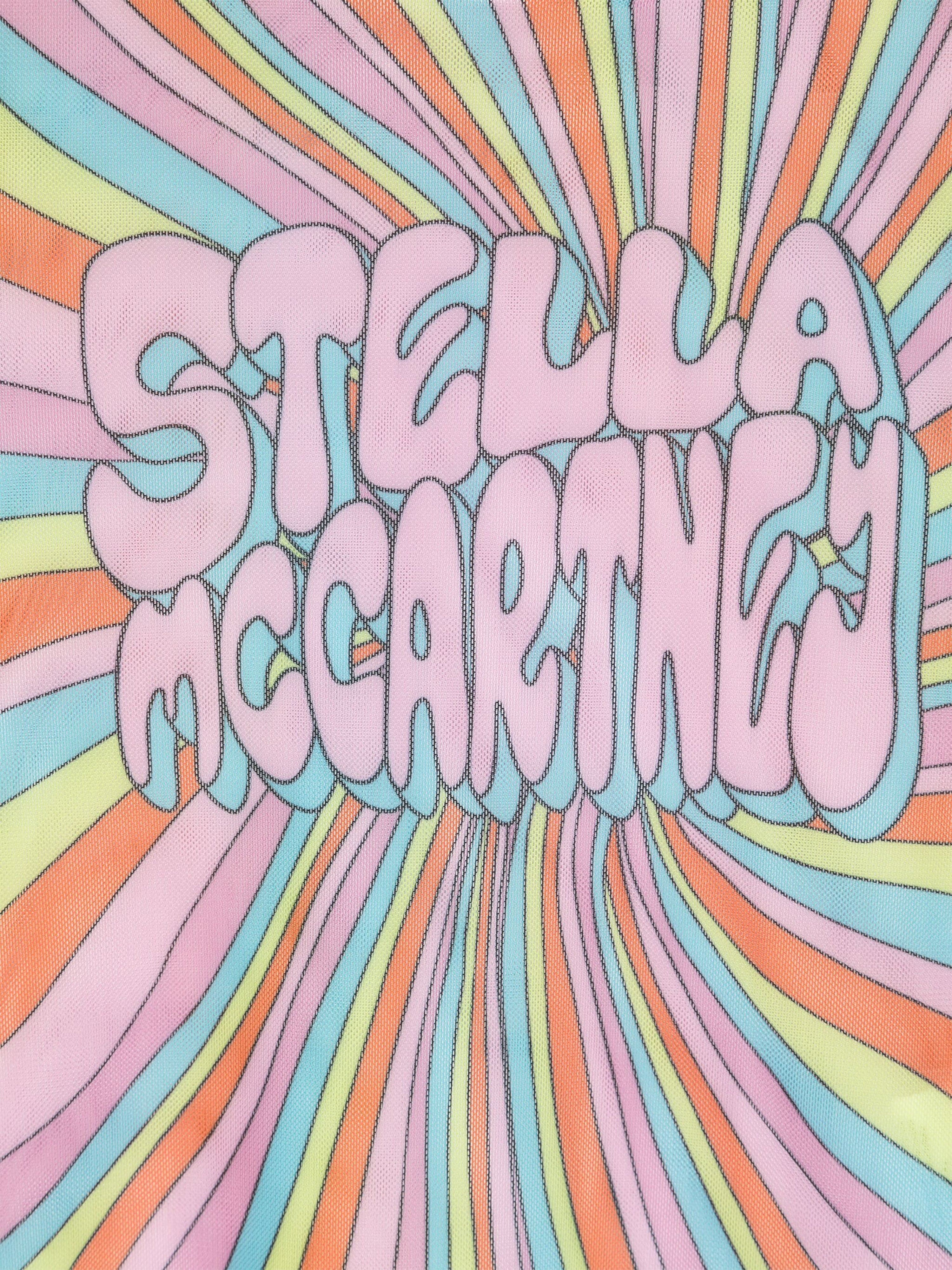 Stella McCartney Girls Funky Long Sleeve T-Shirt in Multicolour