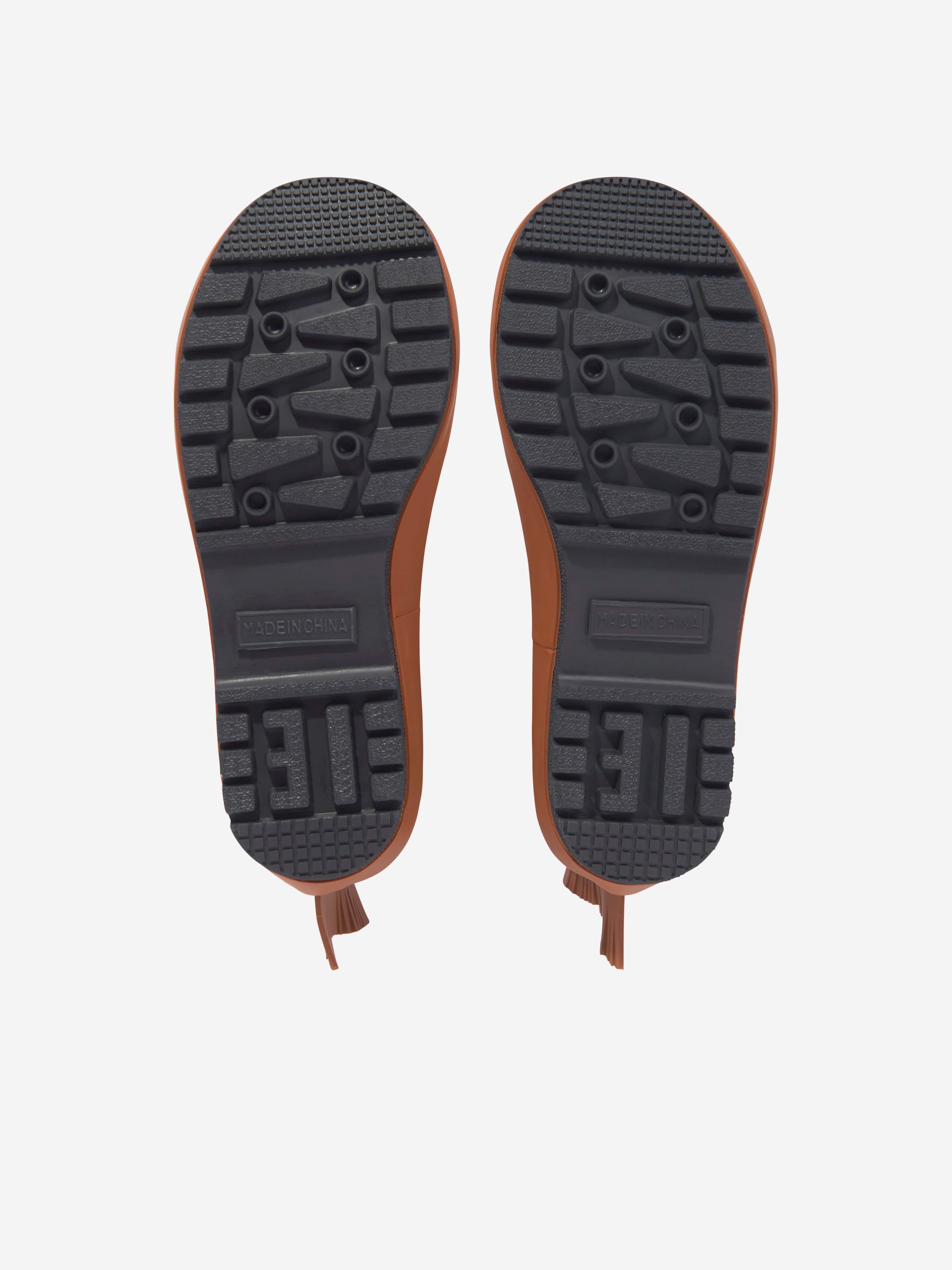 Stella McCartney Kids Horse Wellies in Brown