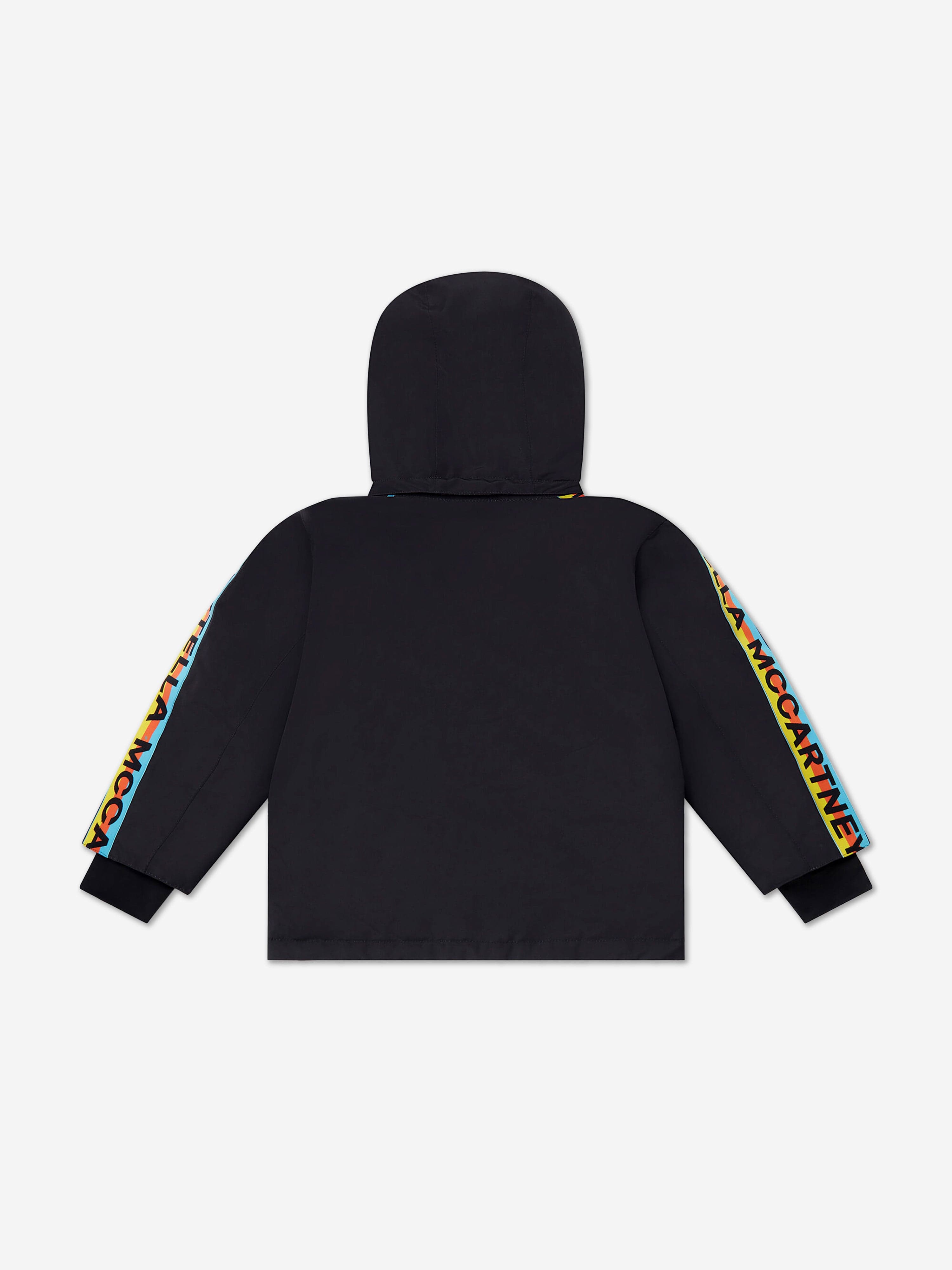 Stella McCartney Kids Branded Ski Jacket in Black