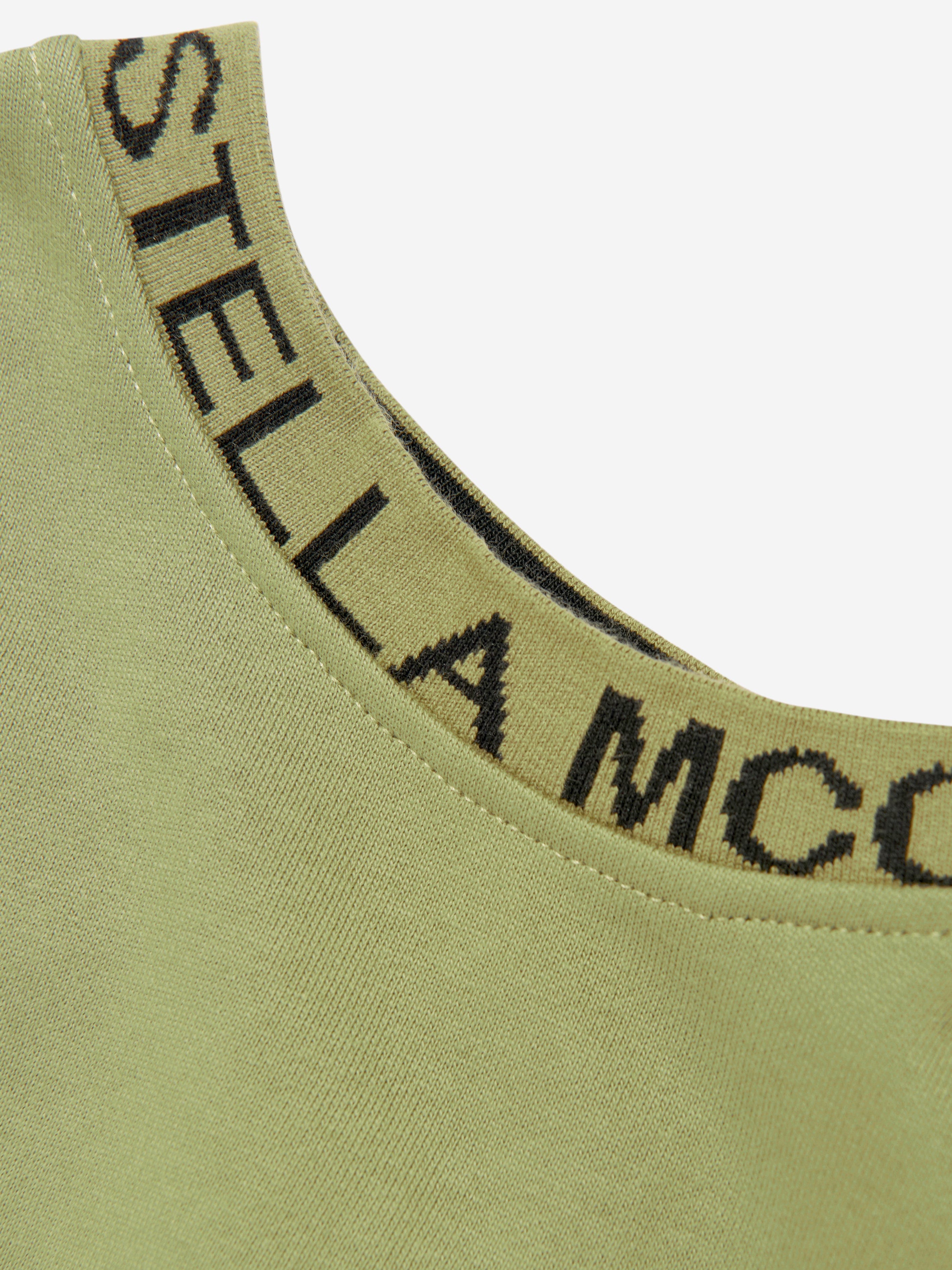 Stella McCartney Boys Pocket Sweatshirt in Green