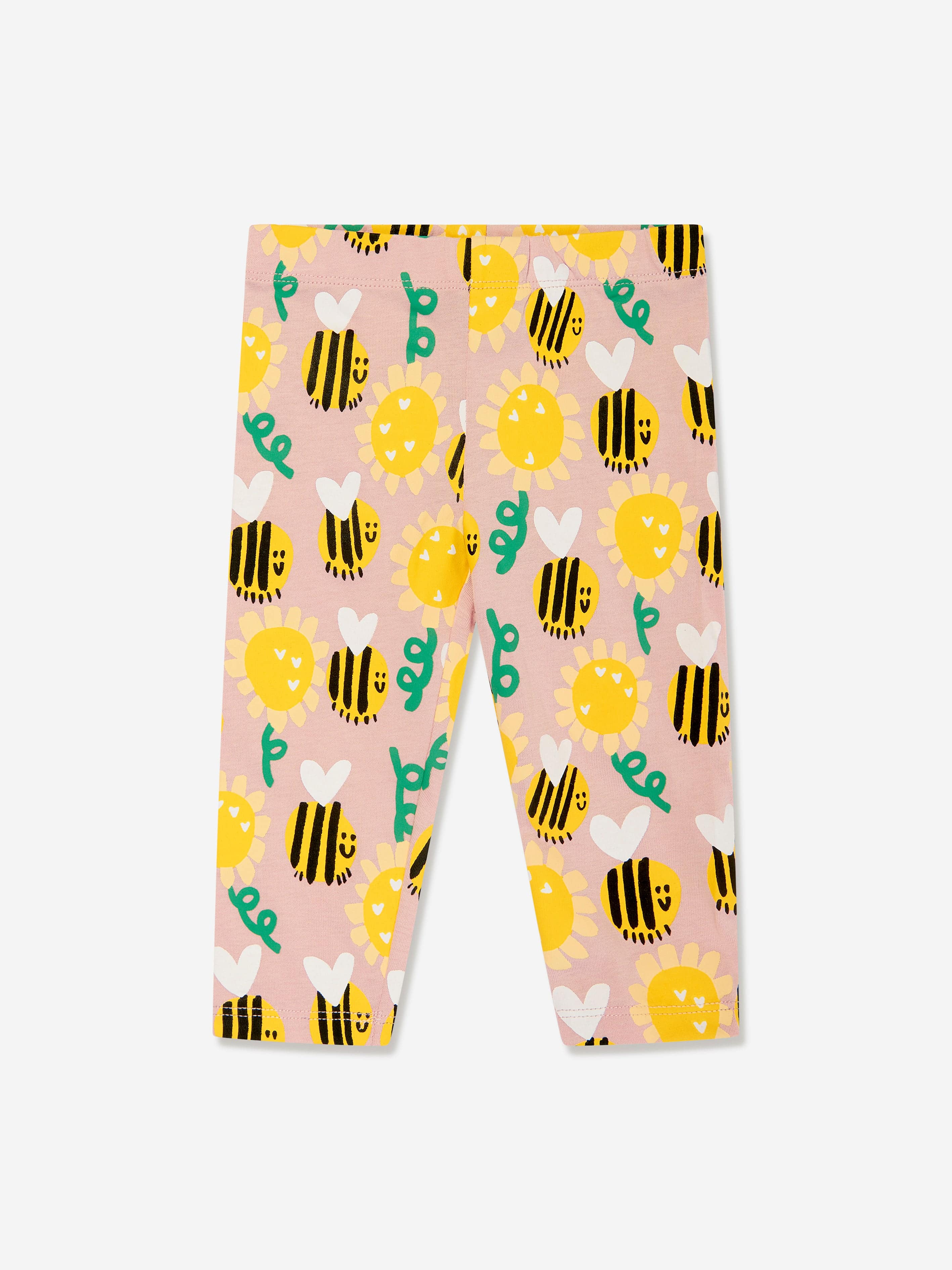Stella McCartney Baby Girls Bee Leggings in Pink