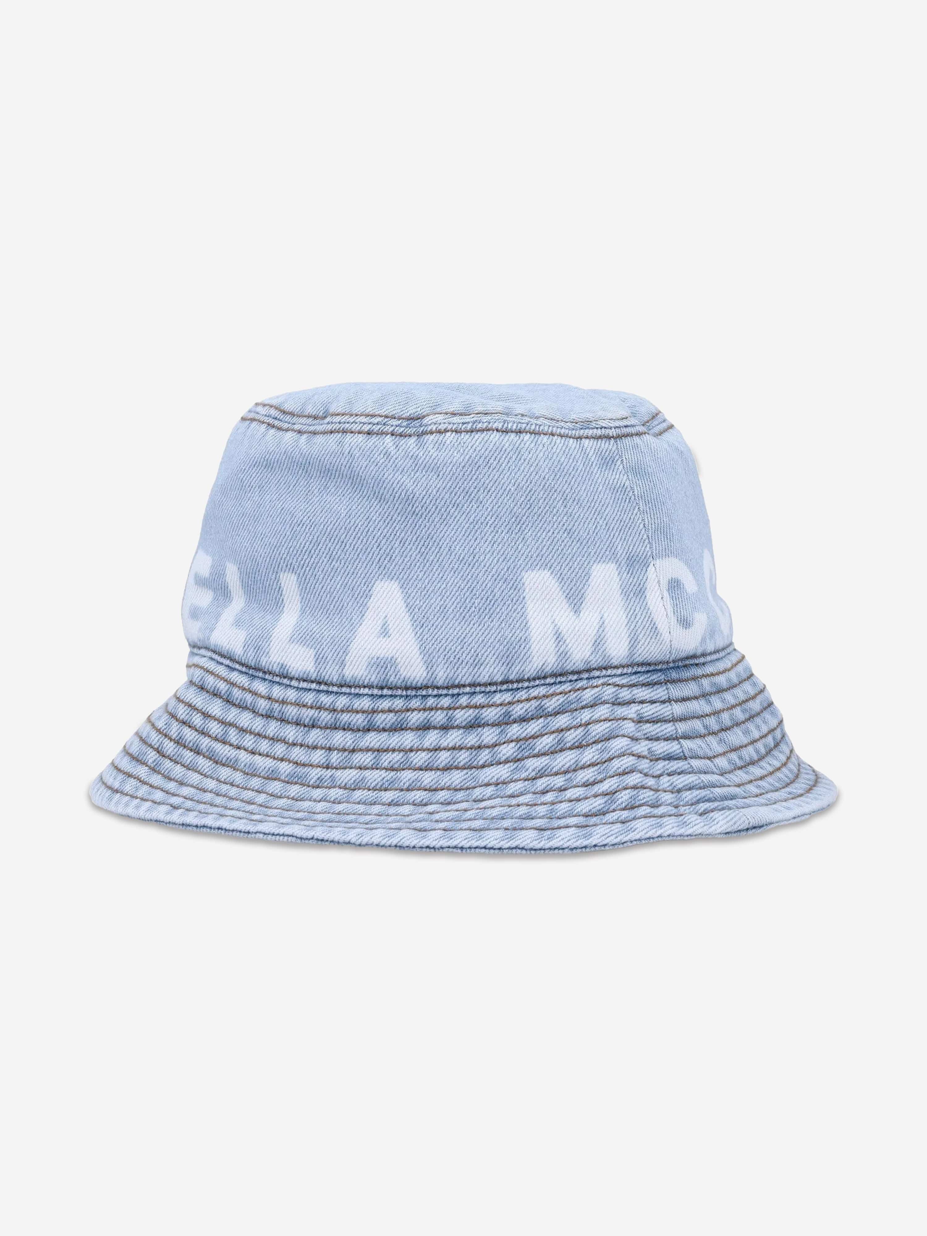 Boys Denim Bucket Hat in Blue