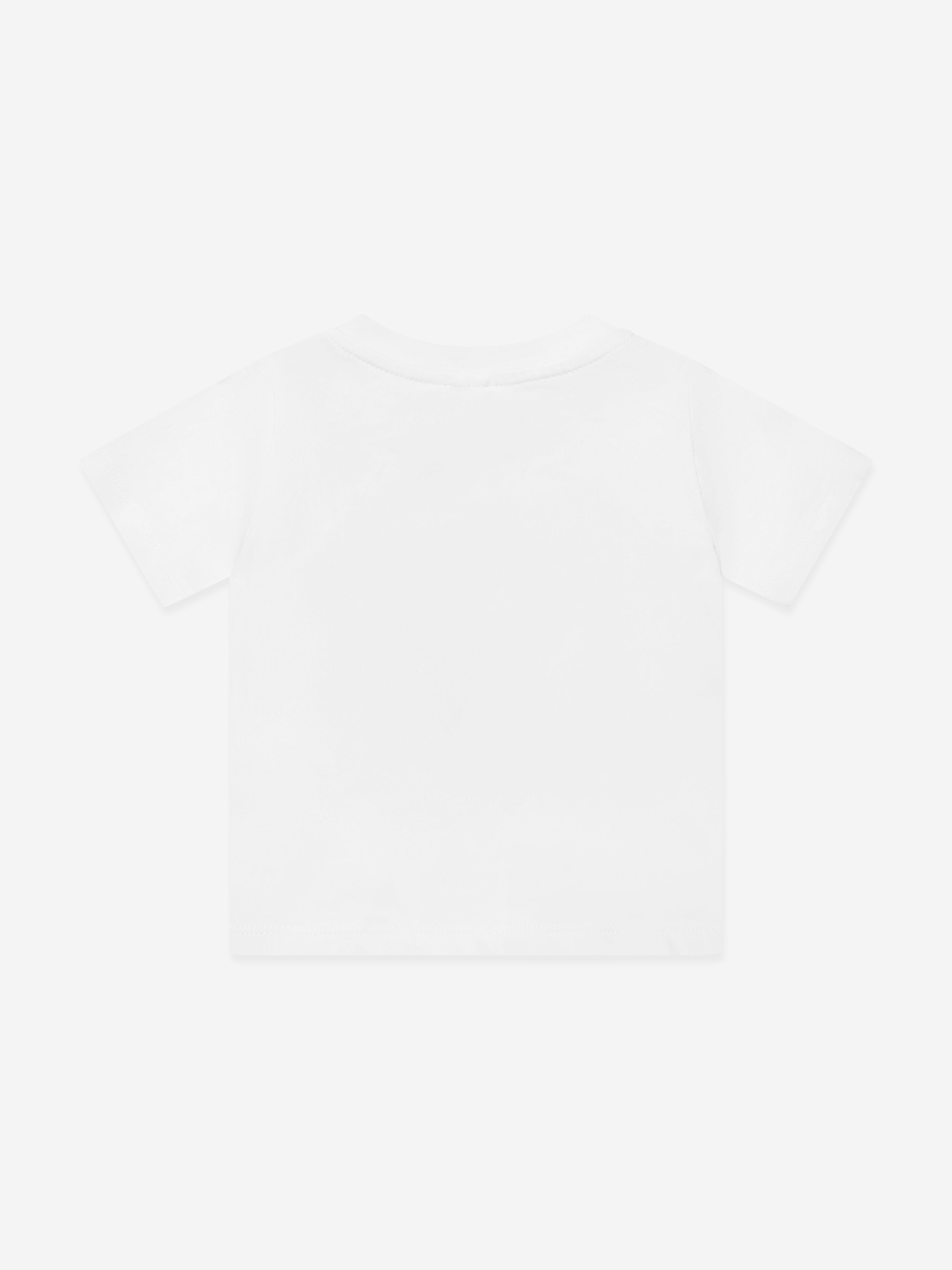 Baby Boys Frog Logo T-Shirt in Ivory