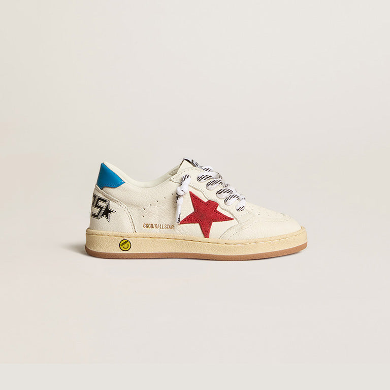 Boys & Girls Red "BALLSTAR" Star Shoes