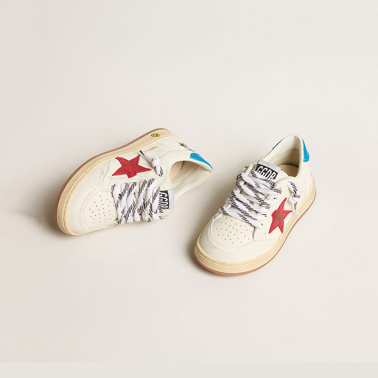 Boys & Girls Red "BALLSTAR" Star Shoes