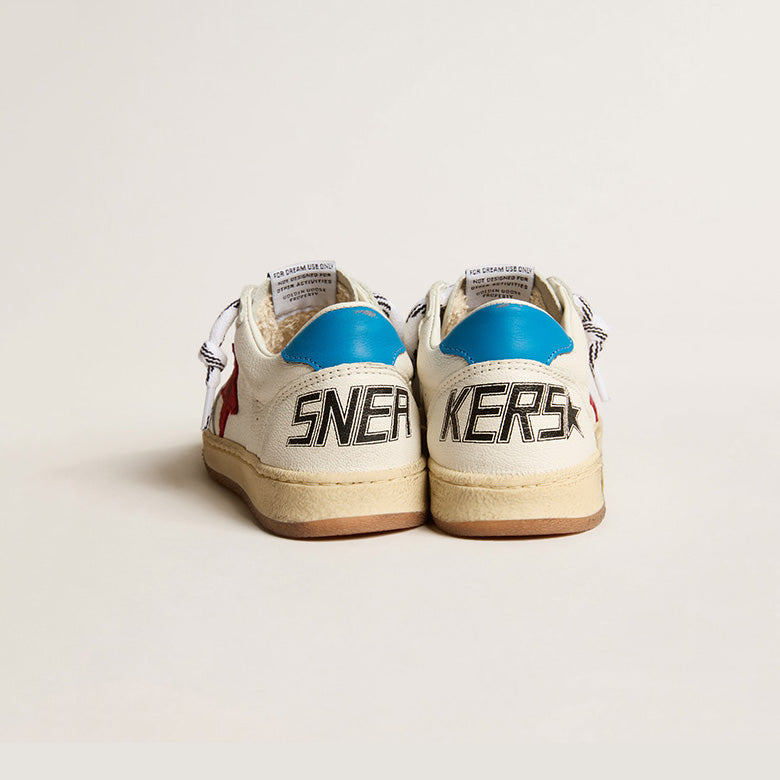 Boys & Girls Red "BALLSTAR" Star Shoes