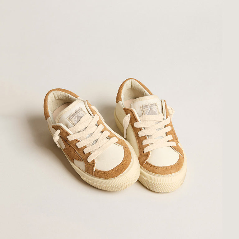 Boys & Girls Camel "MAY" Star Shoes