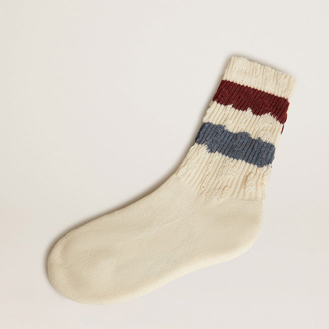 Boys & Girls White Cotton Socks