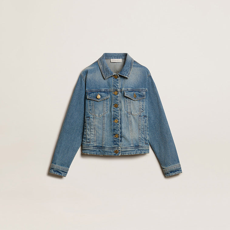 Boys & Girls Blue Denim Jacket