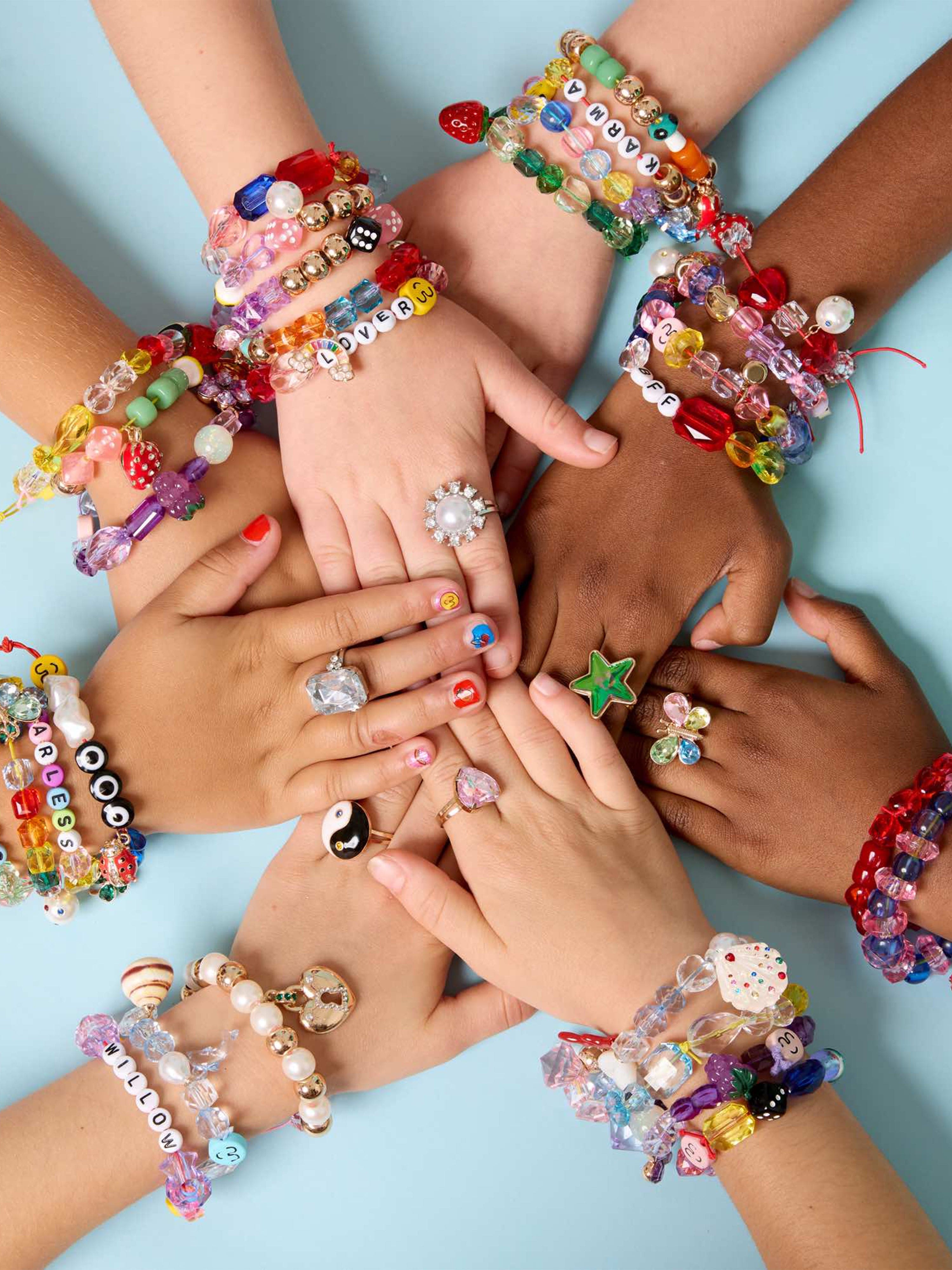Super Smalls Girls Make it Heartfelt Mini Bead Kit in Multicolour