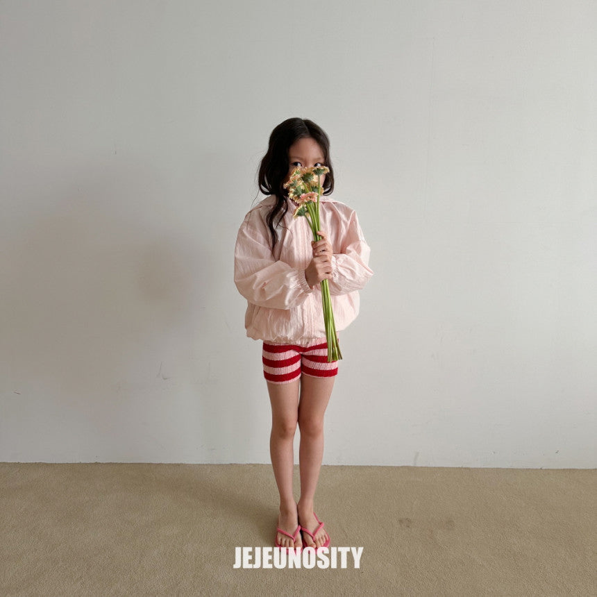 Girls Pink Zip-Up Jacket