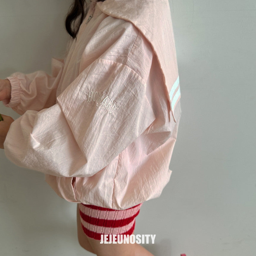 Girls Pink Zip-Up Jacket