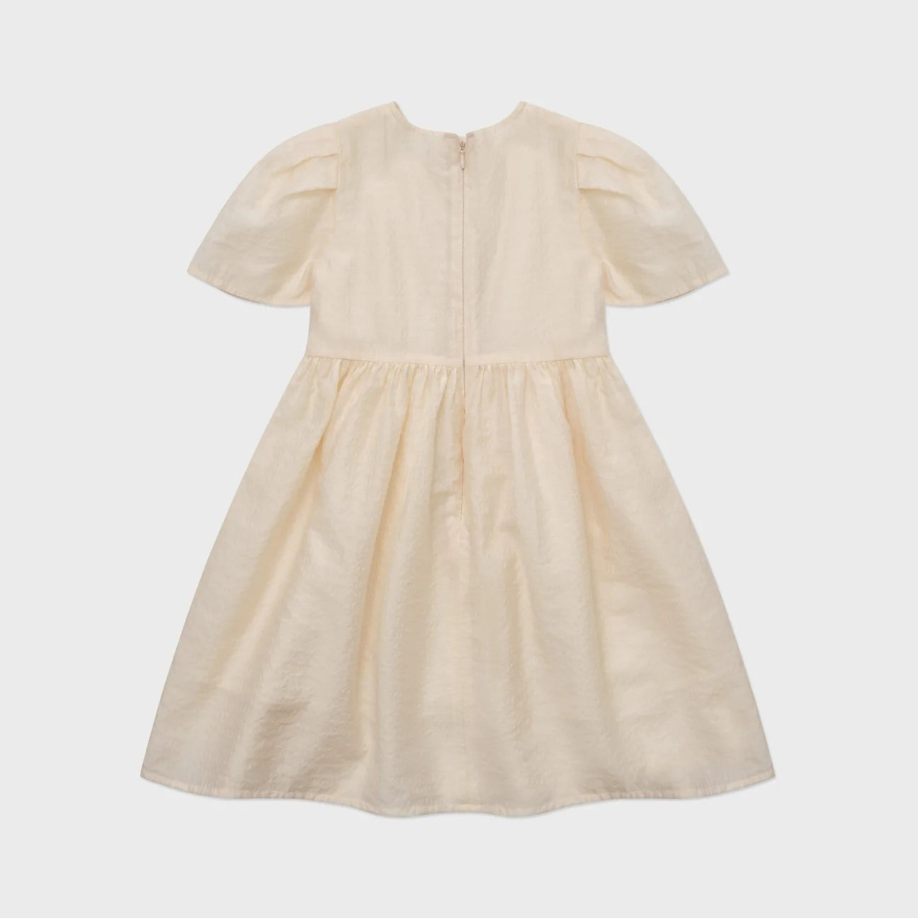 Girls Light Peach Dress