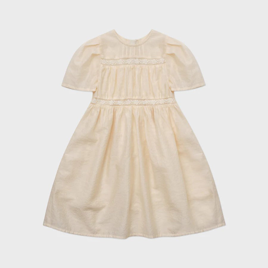 Girls Light Peach Dress