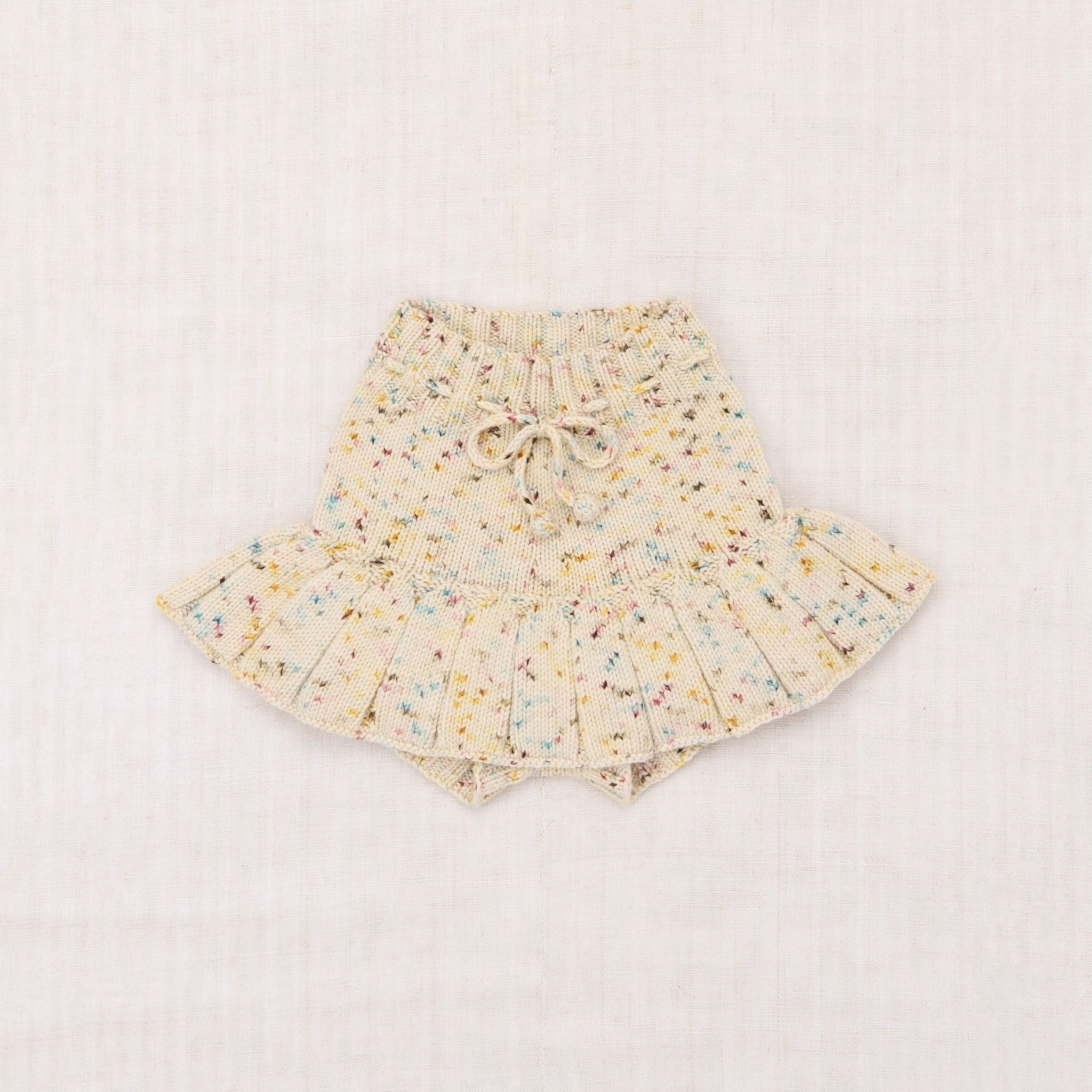 Girls Muticlor Wool Skirt