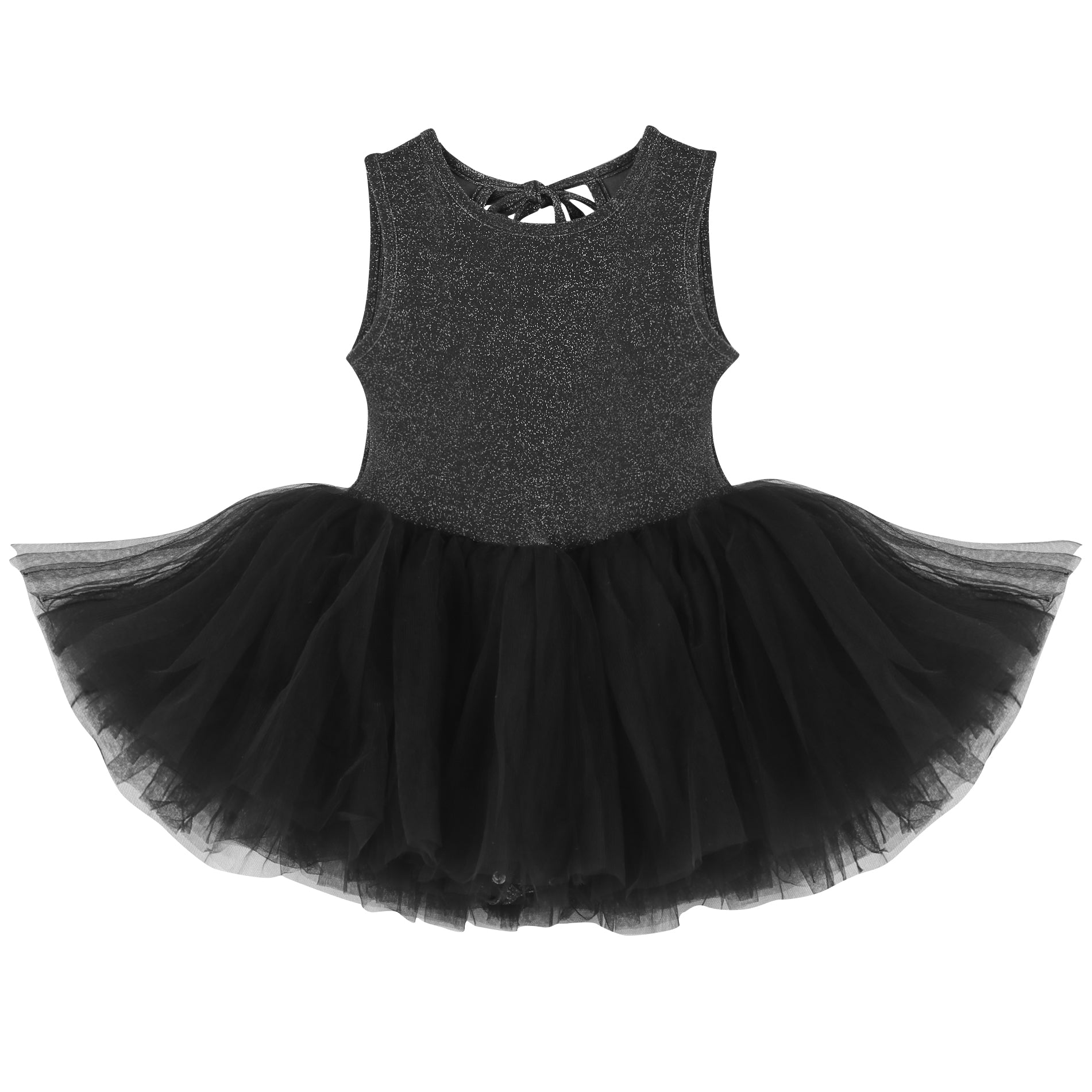 Girls Black Ballet Onesies