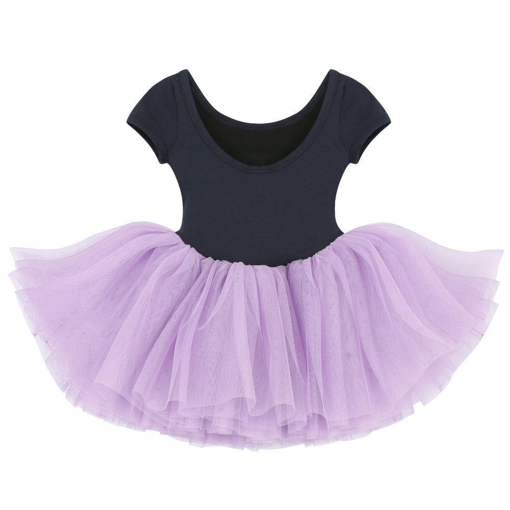 Girls Navy Ballet Onesies