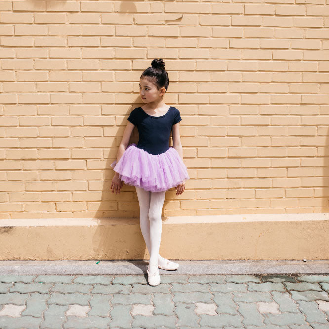 Girls Navy Ballet Onesies