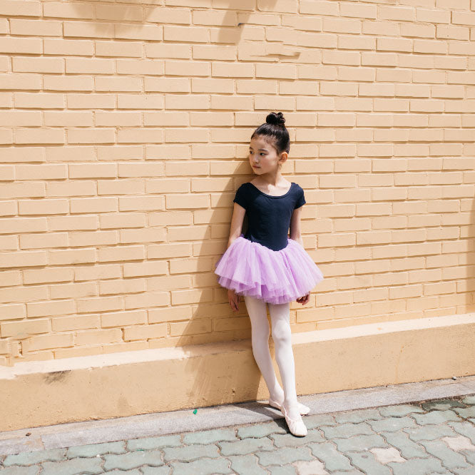 Girls Navy Ballet Onesies