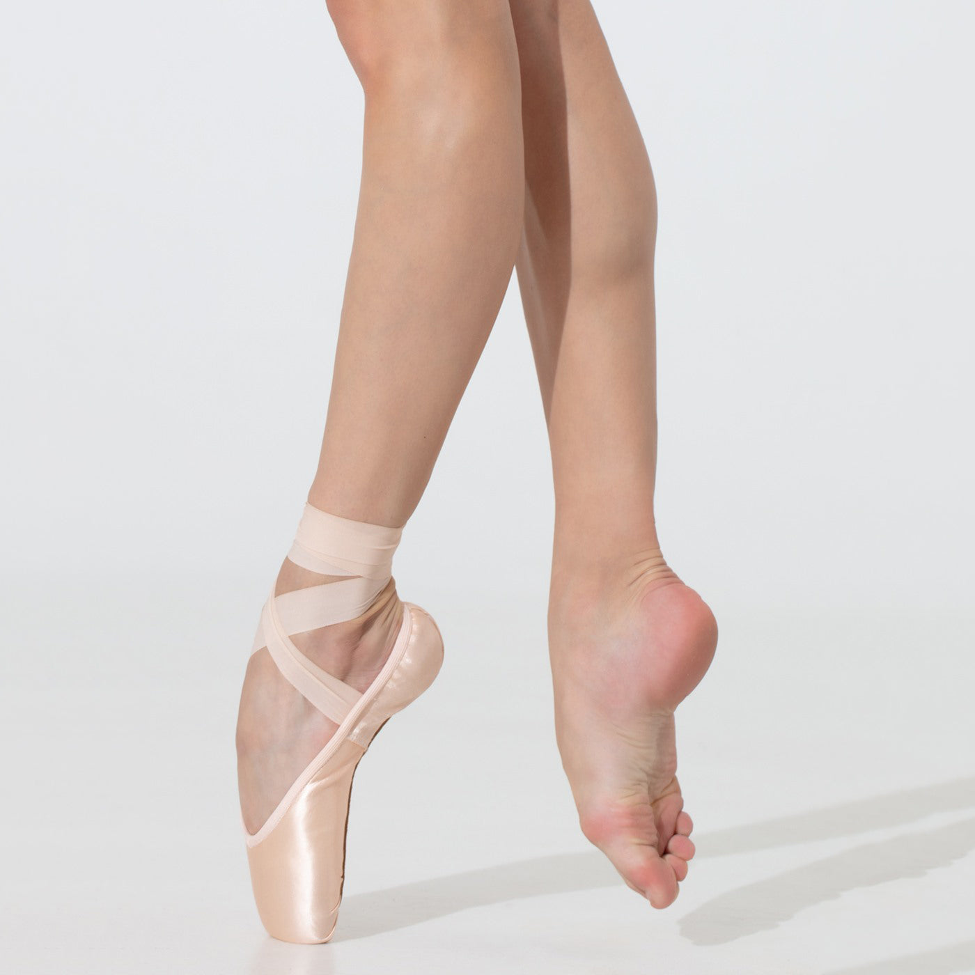 Girls Light Pink Ballet Shoes