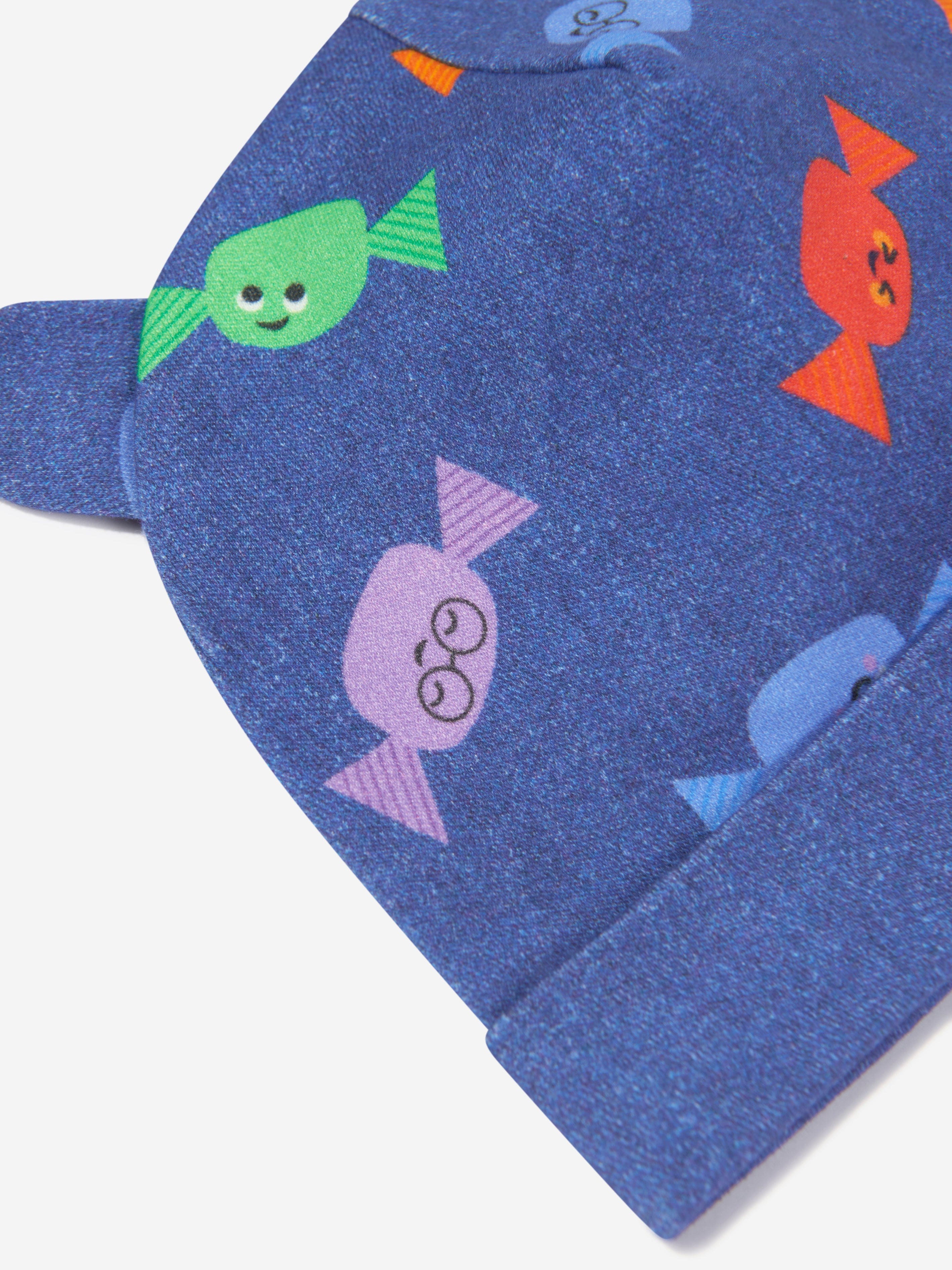 The Bonnie Mob Baby Sweetie Hat With Ears in Blue
