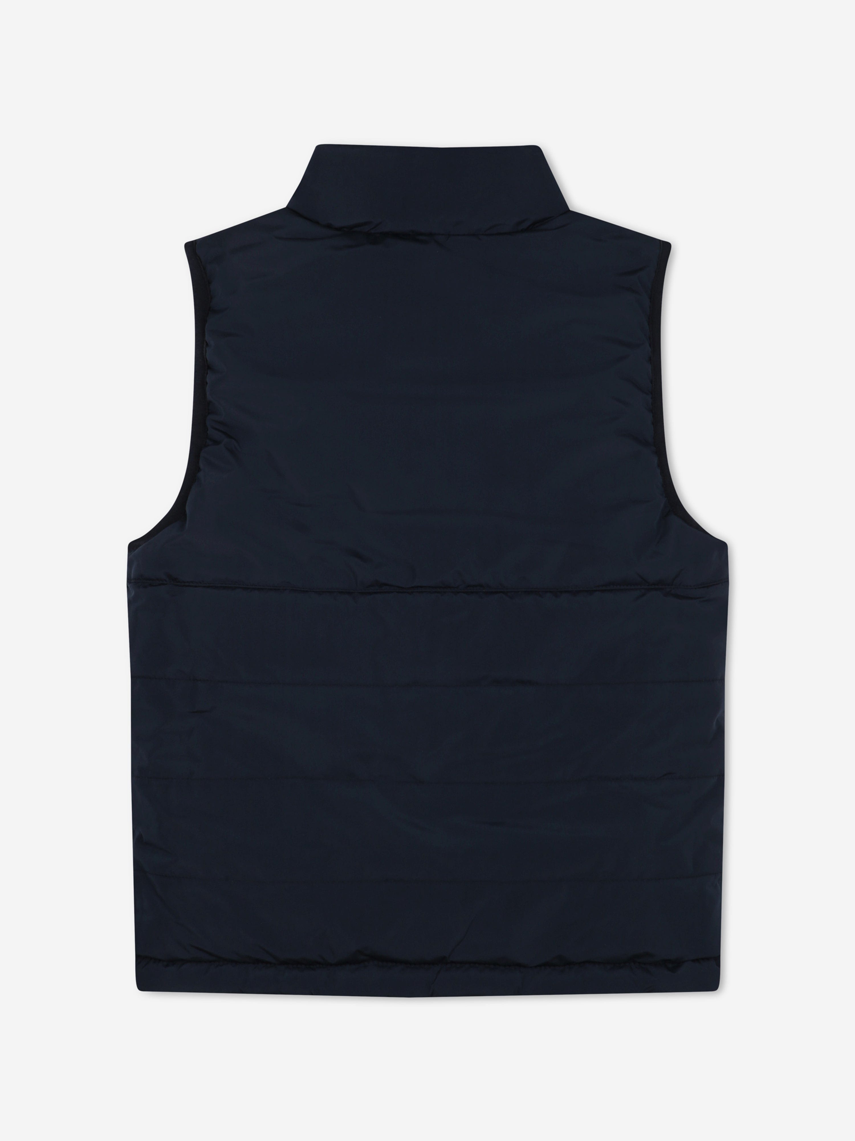 Timberland Boys Reversible Padded Gilet in Navy