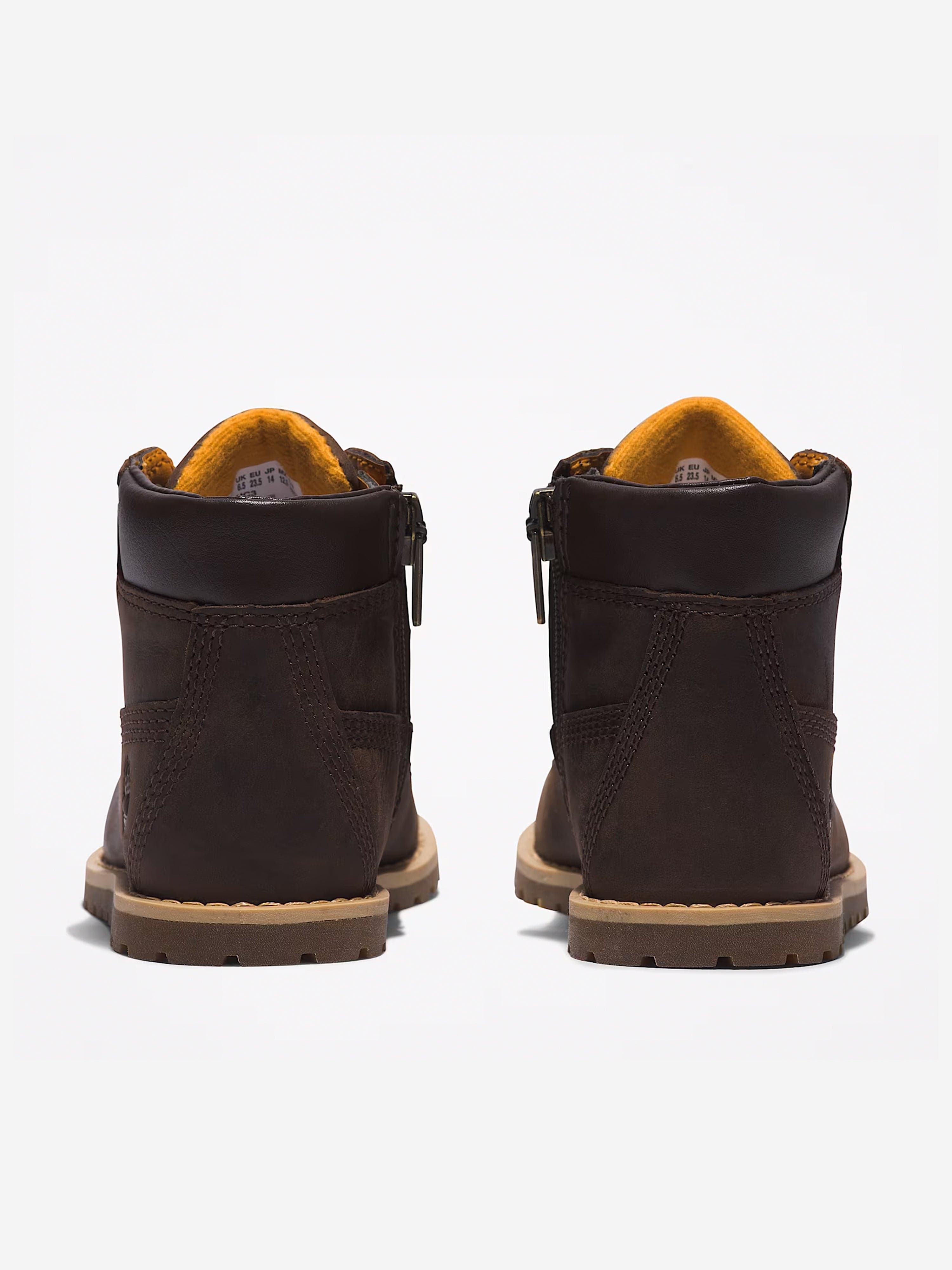 Timberland Kids Mid Lace-Up Boots in Brown