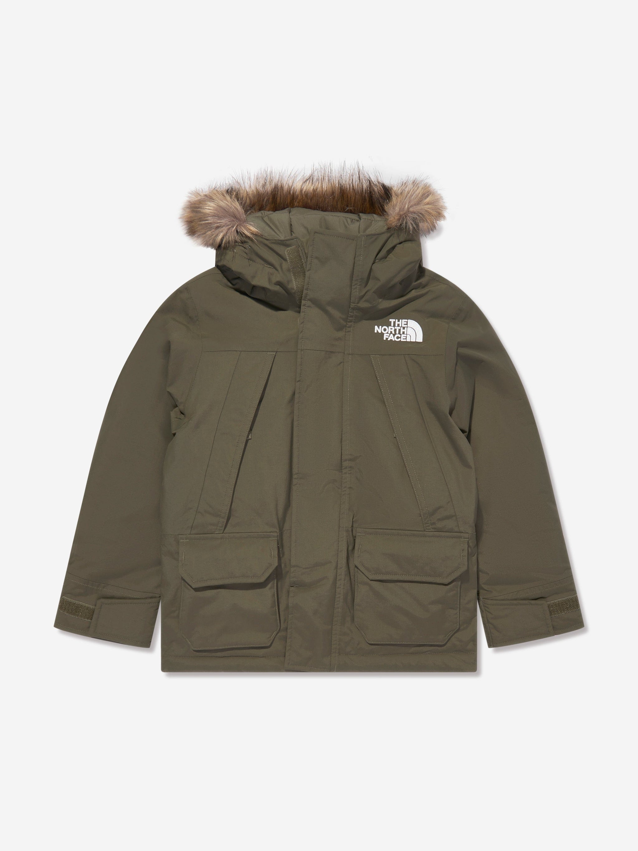 Boys Mcmurdo Parka in Green - Main Image
