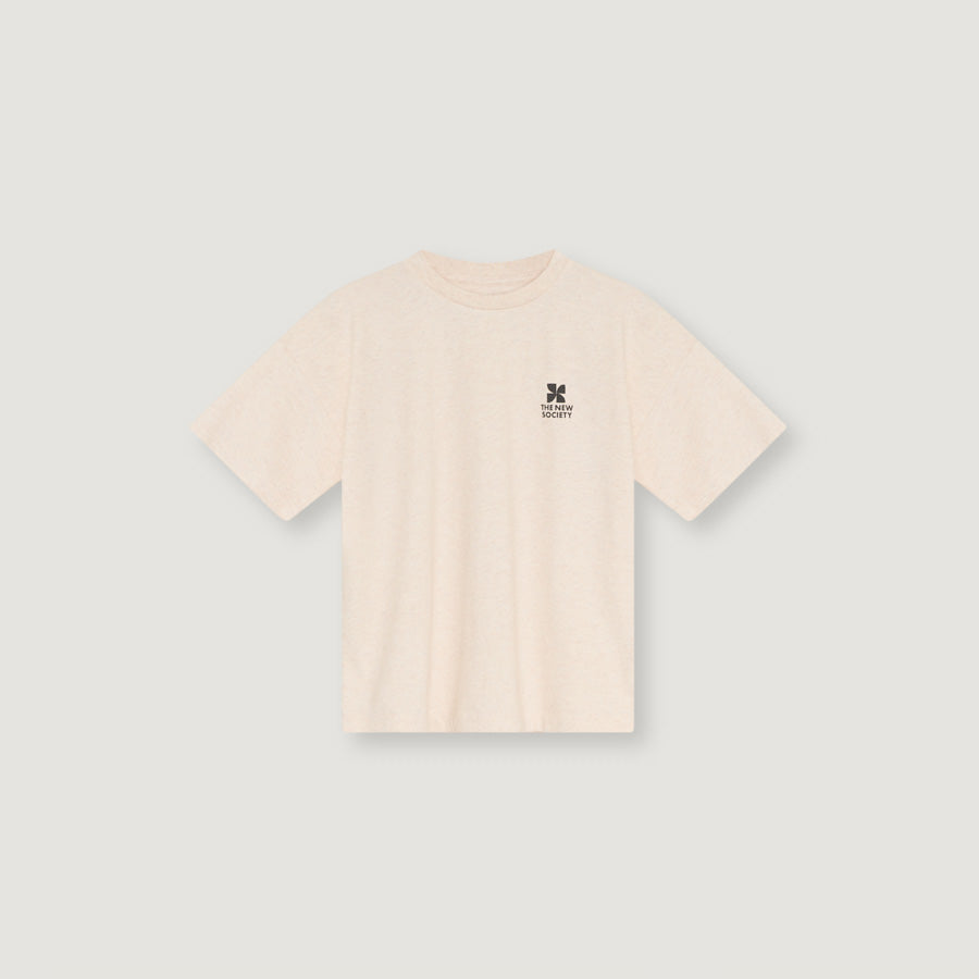 Boys & Girls White Logo Cotton T-Shirt