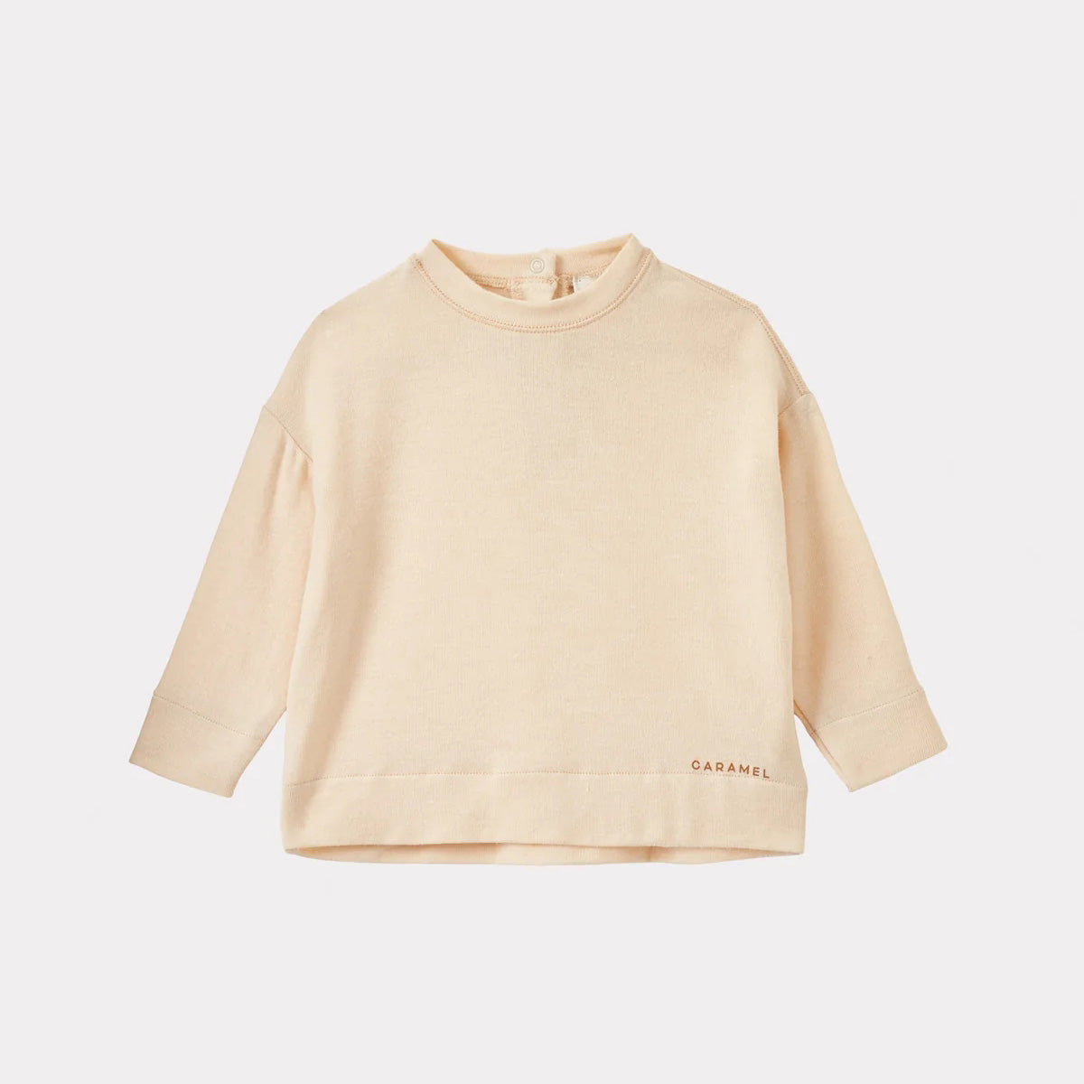 Baby Boys & Girls Beige T-Shirt