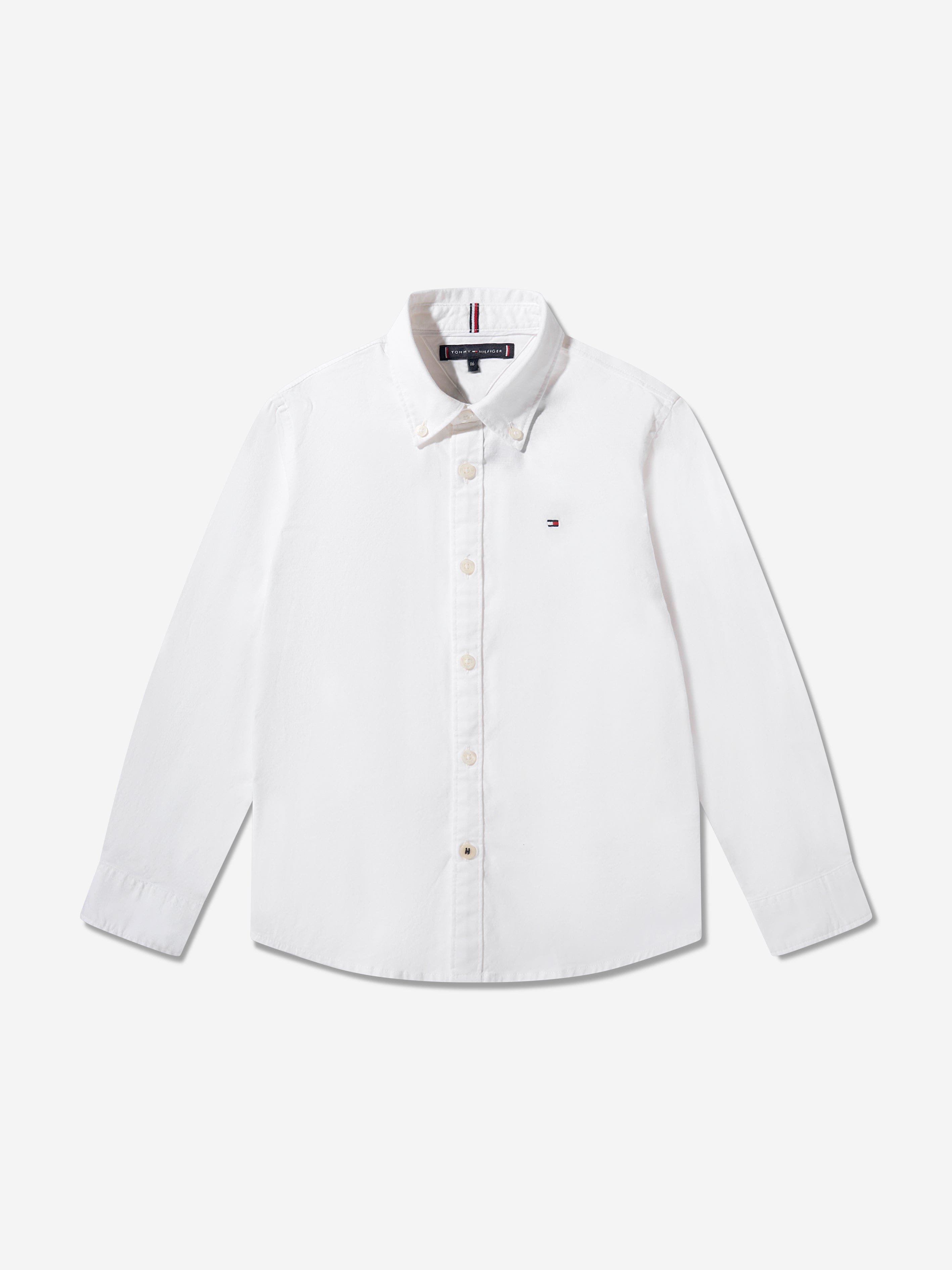 Tommy Hilfiger Boys Stretch Oxford Shirt