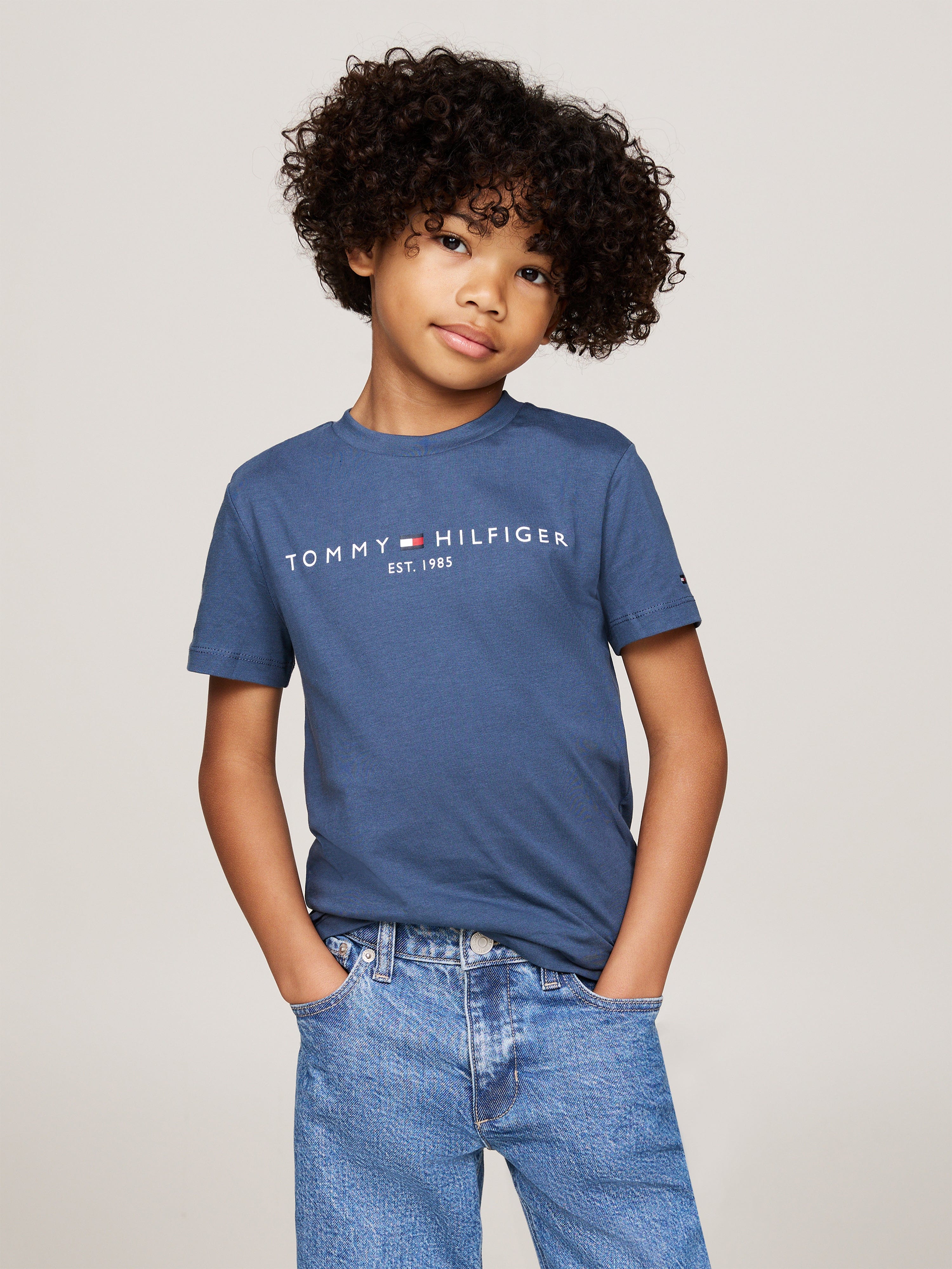 Tommy Hilfiger Kids Essential T-Shirt in Blue