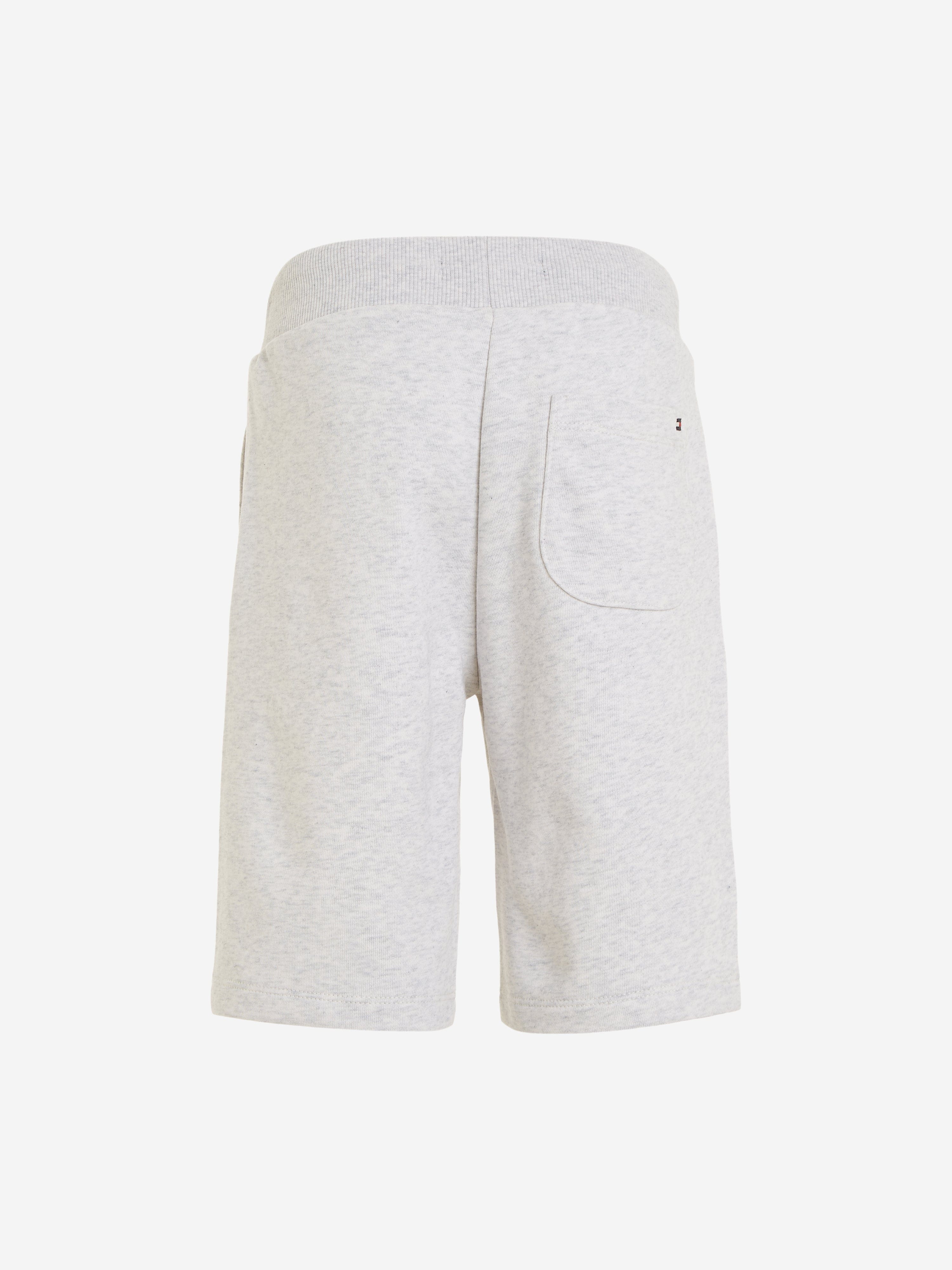 Tommy Hilfiger Boys Logo Script Shorts  in Ivory