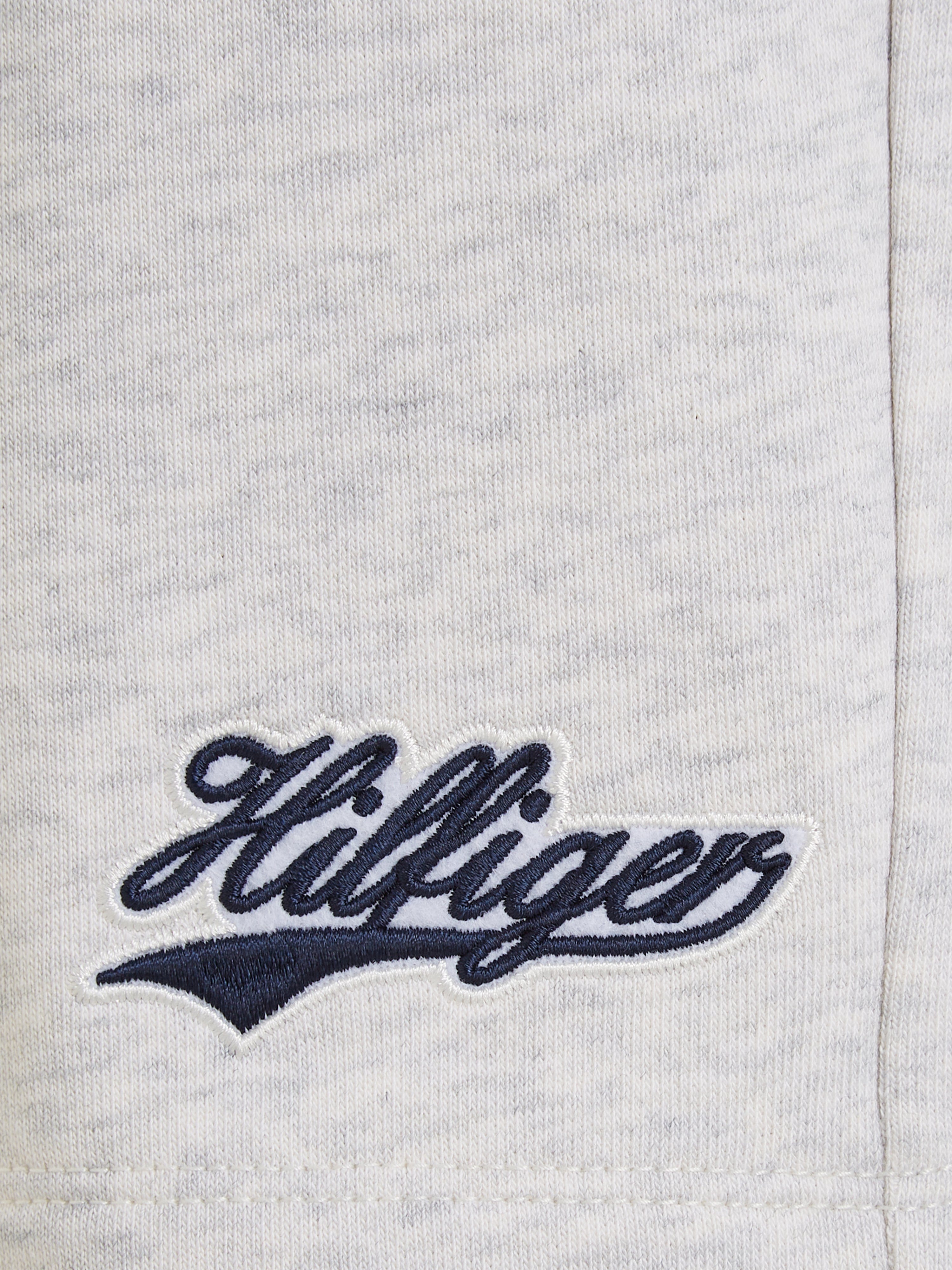 Tommy Hilfiger Boys Logo Script Shorts  in Ivory