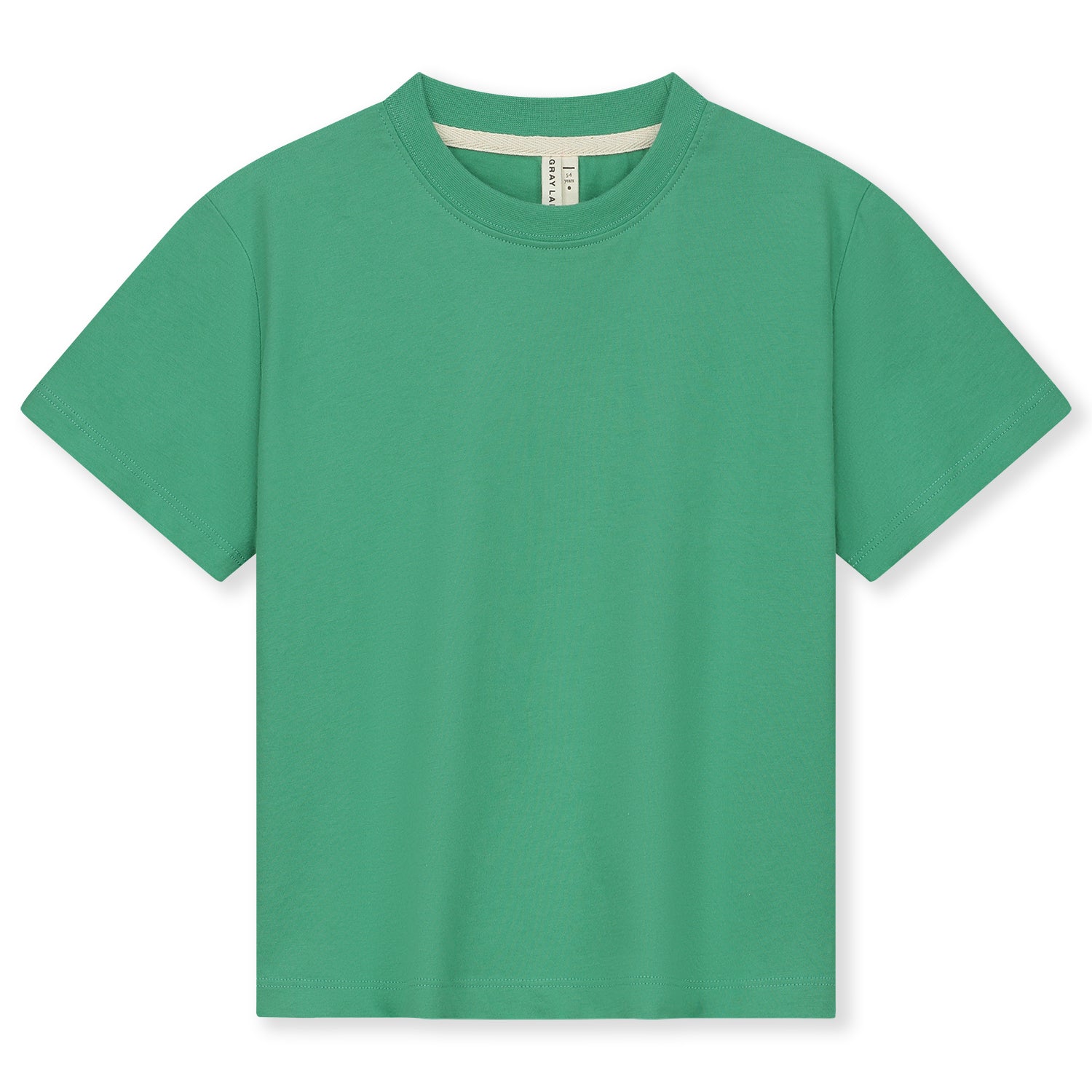 Boys & Girls Green Cotton T-Shirt