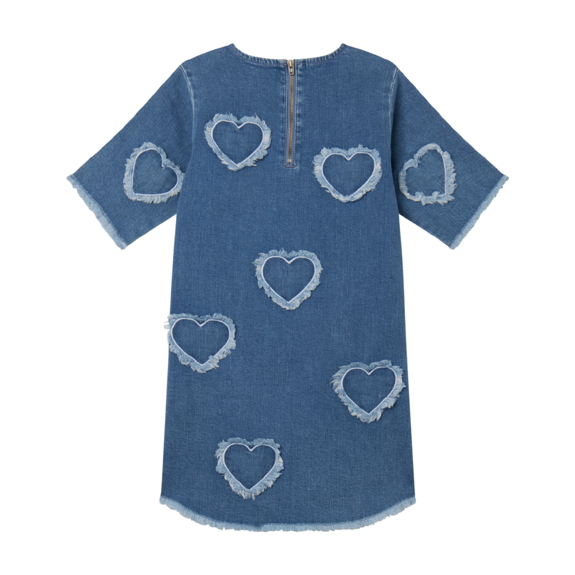 Girls Blue Denim Dress