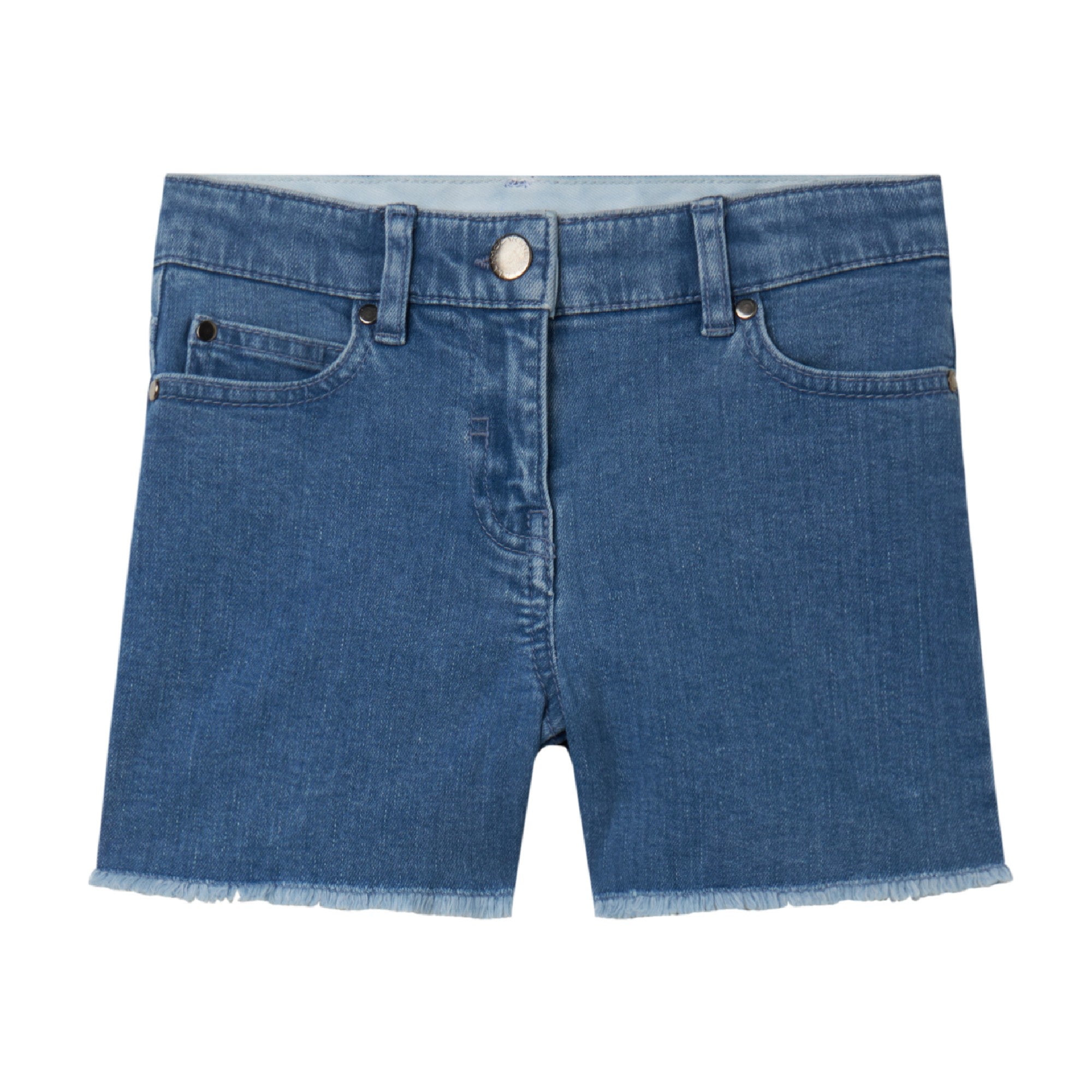 Girls Blue Denim Shorts